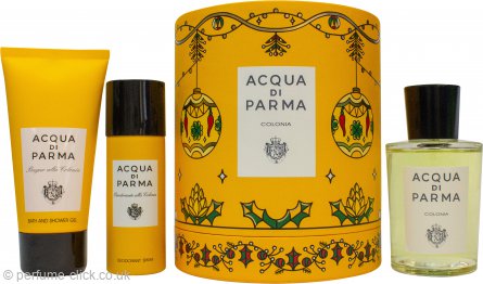 Acqua di Parma Colonia Geschenkset 100ml EDC + 75ml Douchegel + 50ml Deodorant Spray