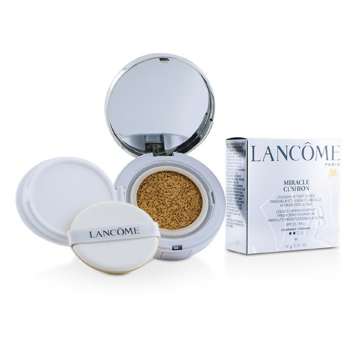 Lancôme Miracle Cushion Fluid Foundation Compact SPF23 14g - 01 Porcelaine