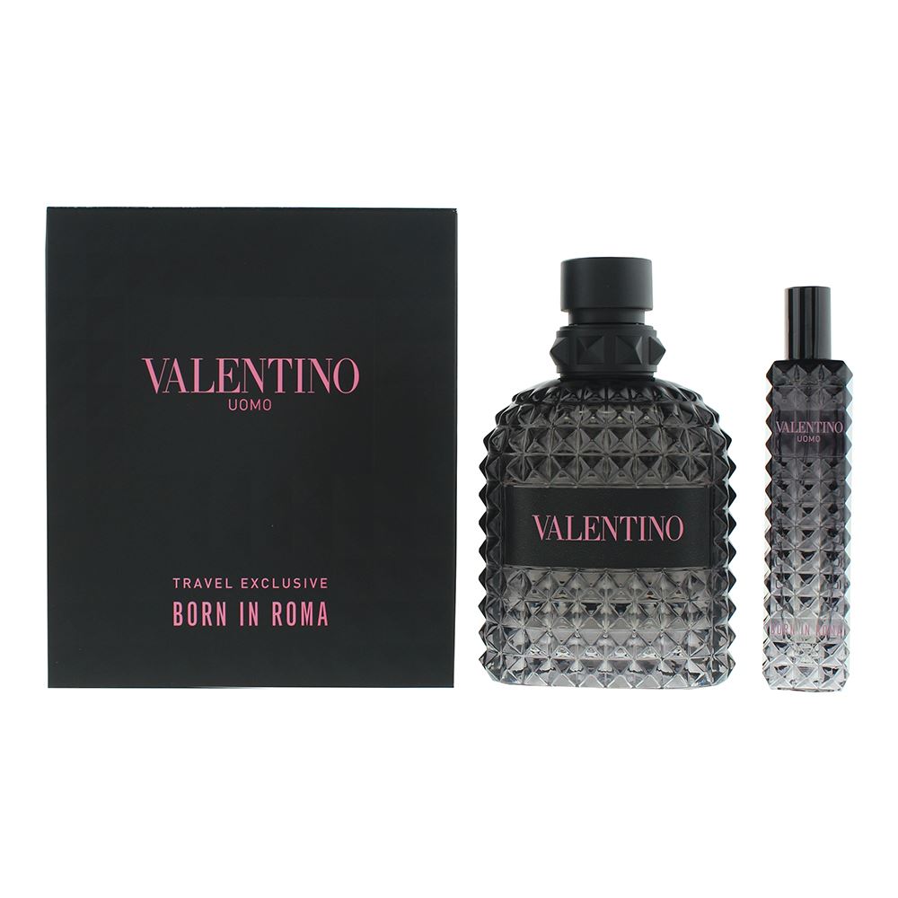 Valentino Born in Roma Uomo Gift Set 100ml EDT +  15ml EDT