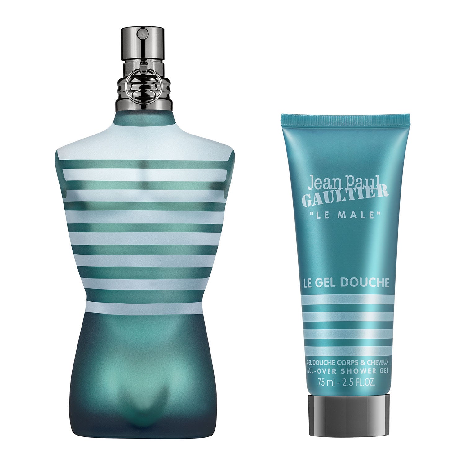 Jean Paul Gaultier Le Male Geschenkset 125ml EDT +  75ml Douchegel (Kerstuitvoering)