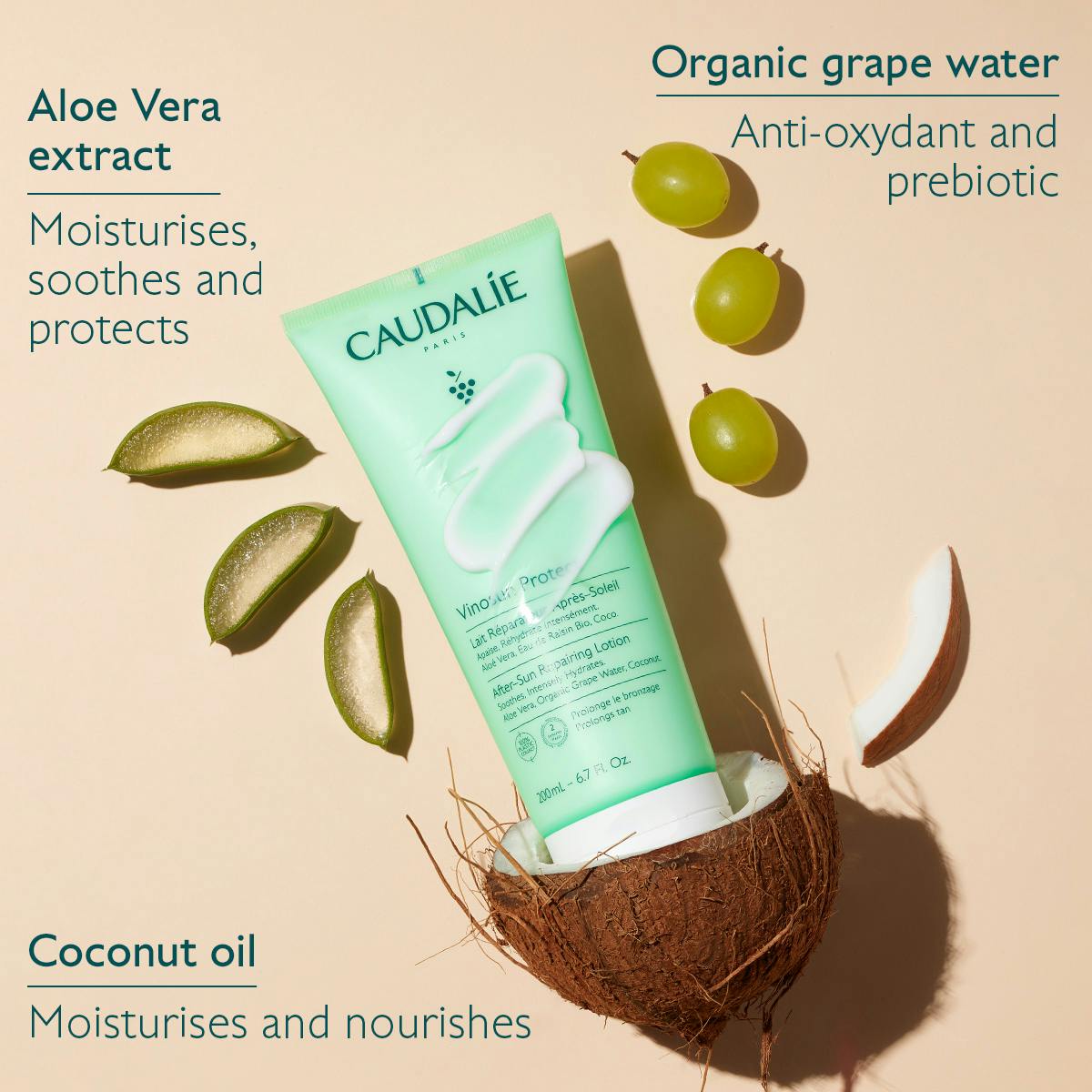 Caudalie Vinosun Protect After-Sun Repairing Lotion  400ml