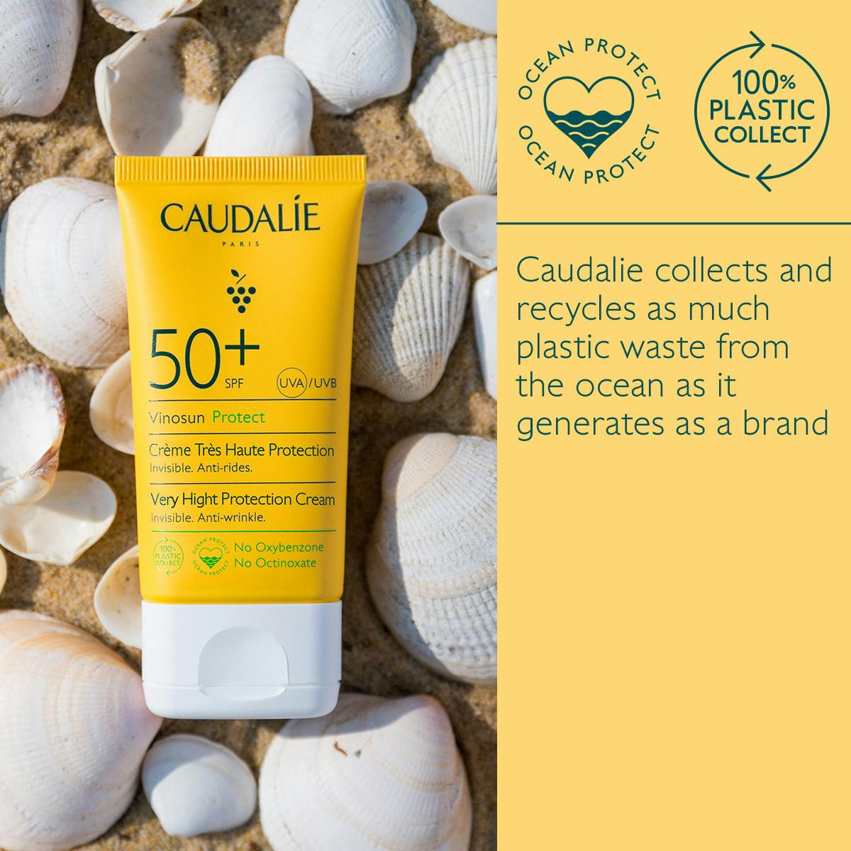 Caudalie Vinosun Protect High Protection Cream SPF50  50ml