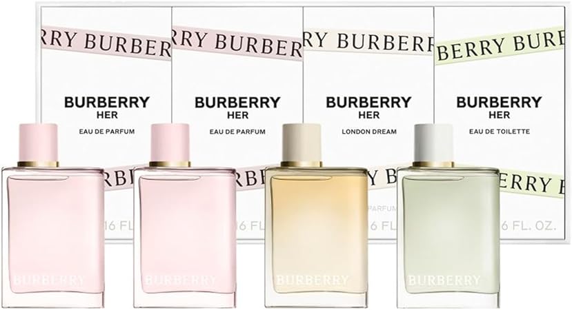 Burberry Miniature Geschenkset 2 x 5ml Burberry EDP + 5ml Burberry Her EDT + 5ml Burberry Her London Dream