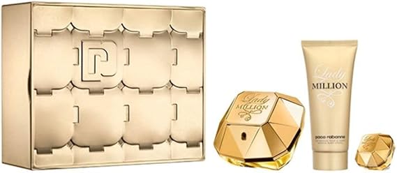 Paco Rabanne Lady Million Geschenkset 80ml EDP +  100ml Body Lotion + 5ml EDP