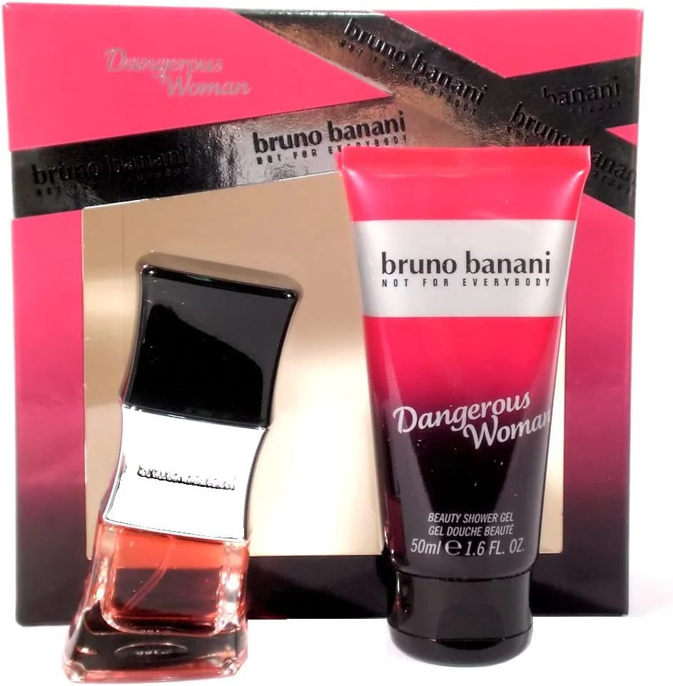 Bruno Banani Dangerous Woman Geschenkset 30ml  EDT + 50ml Douchegel