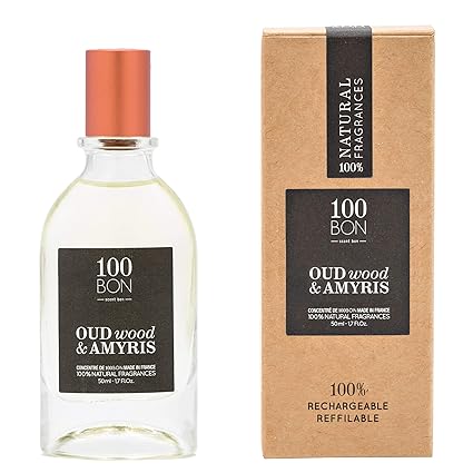 100BON Oud Wood & Amyris Navulbare Eau de Parfum  Concentrate 50ml Spray