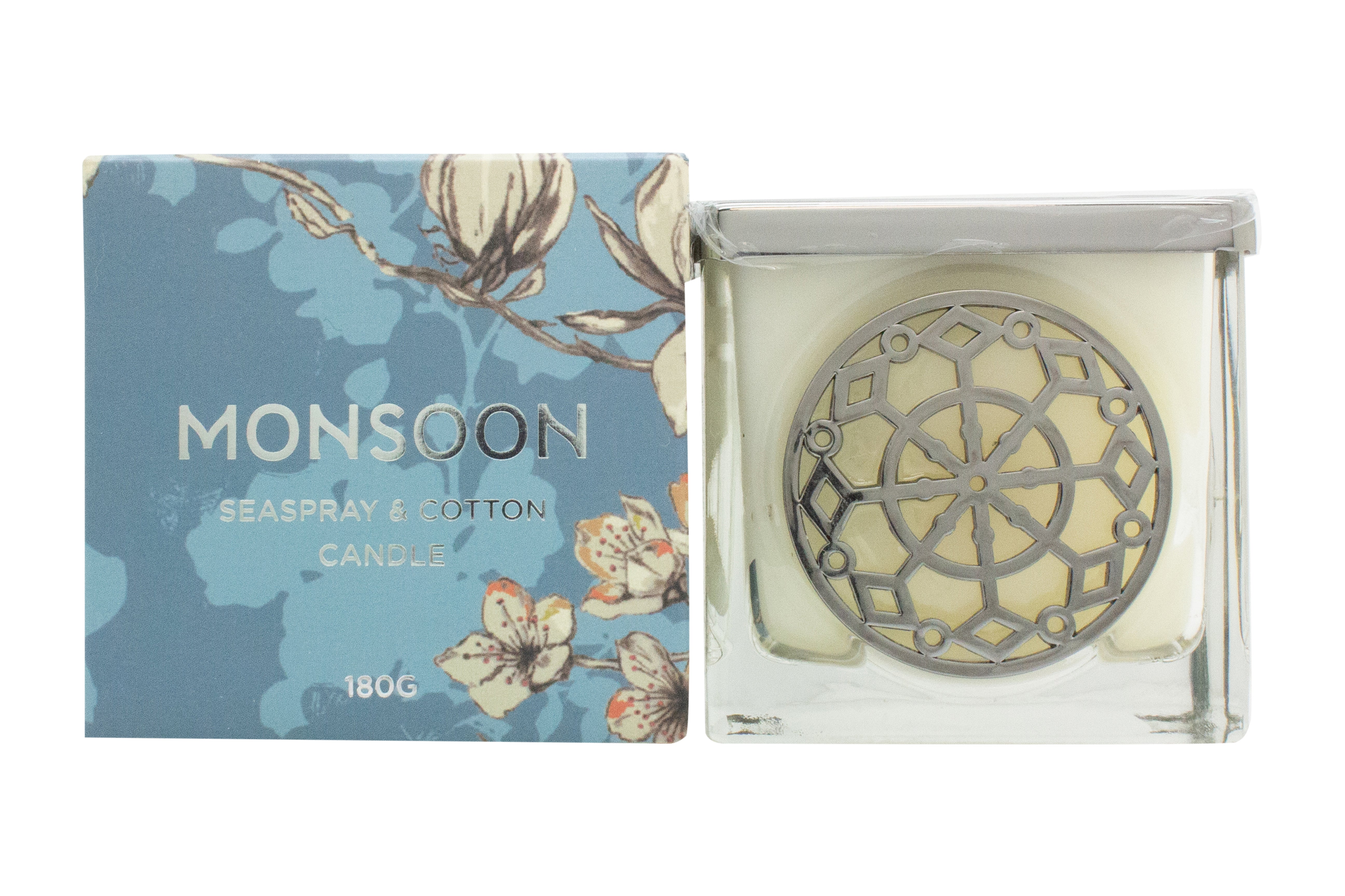 Monsoon Seaspray & Cotton Duftkerze 180 g