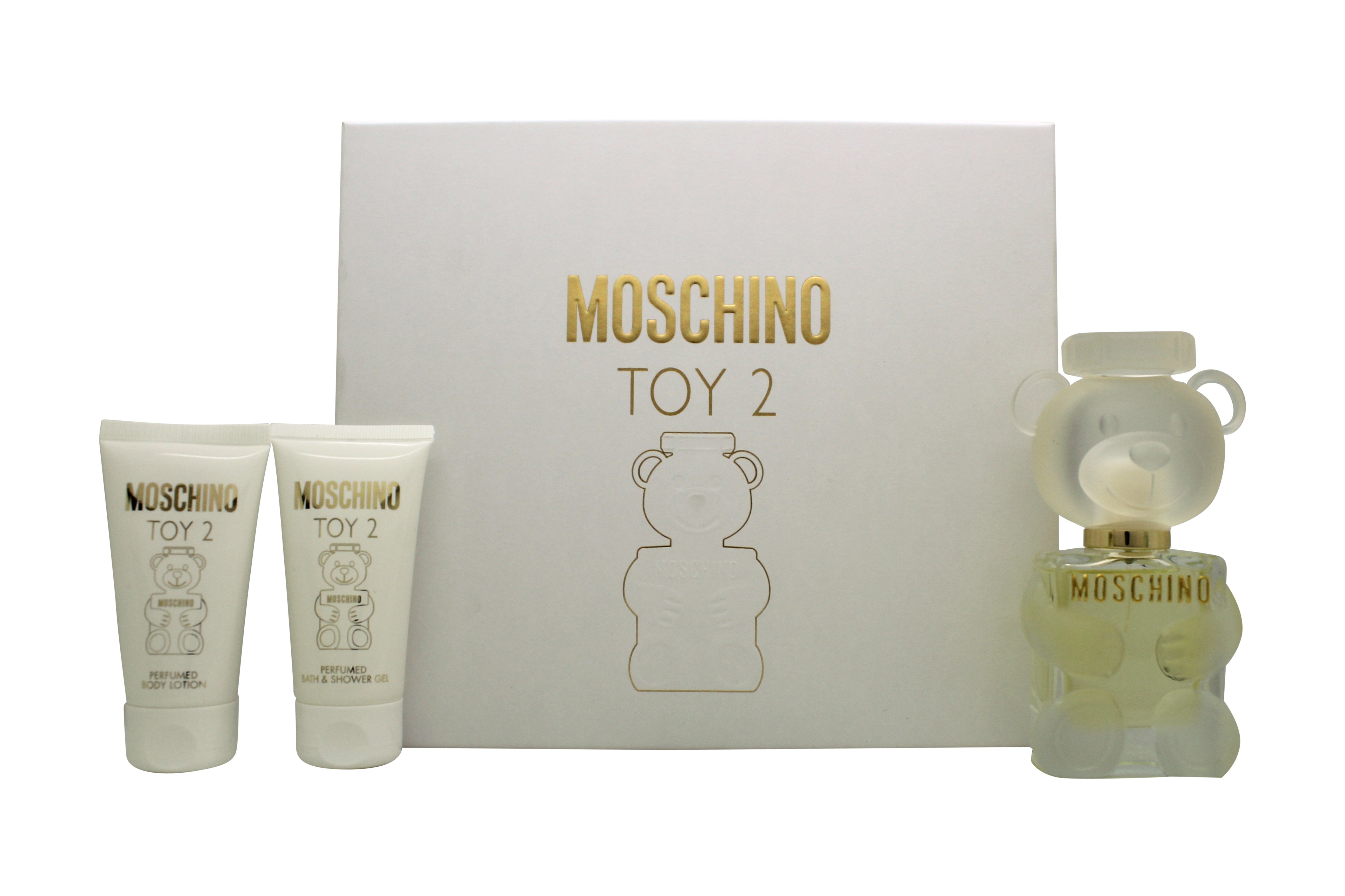 Moschino Toy 2 Geschenkset 50 ml EDP + 50 ml Körperlotion + 50 ml Duschgel