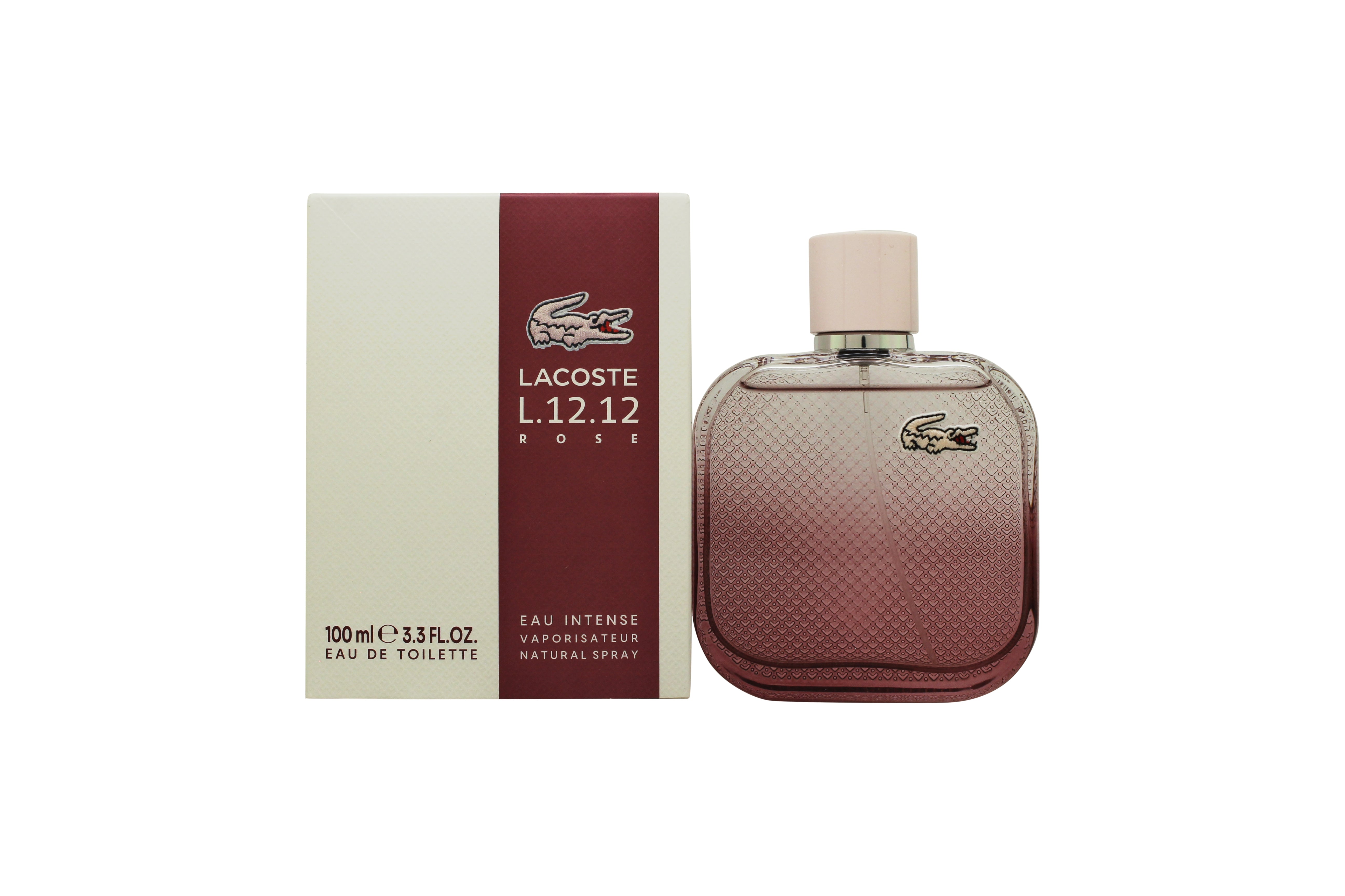 Lacoste L.12.12 Rose Eau Intense Eau de Toilette 100ml Spray