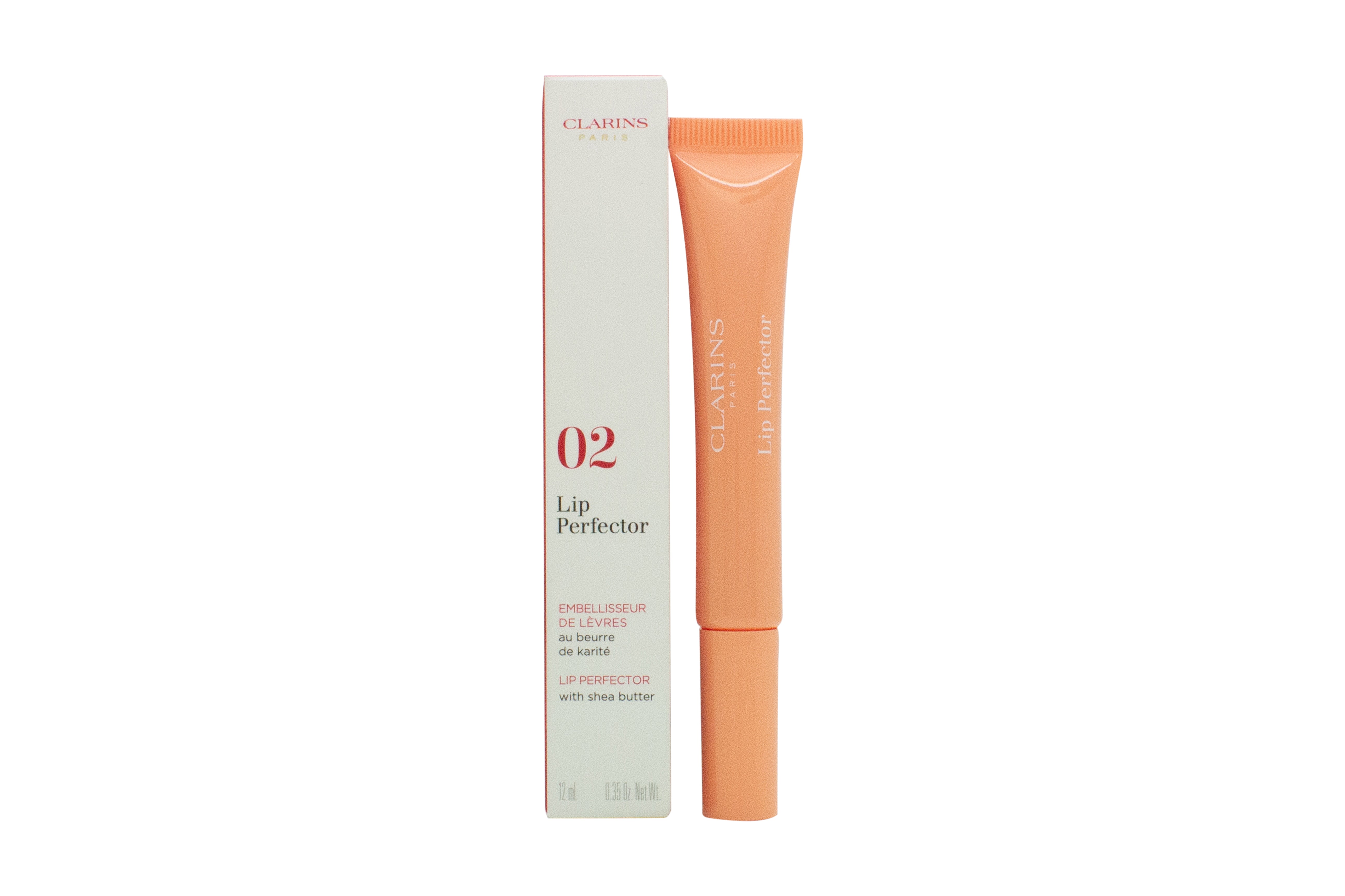 Clarins Instant Light Natural Lip Perfector 12ml - 02 Apricot Shimmer
