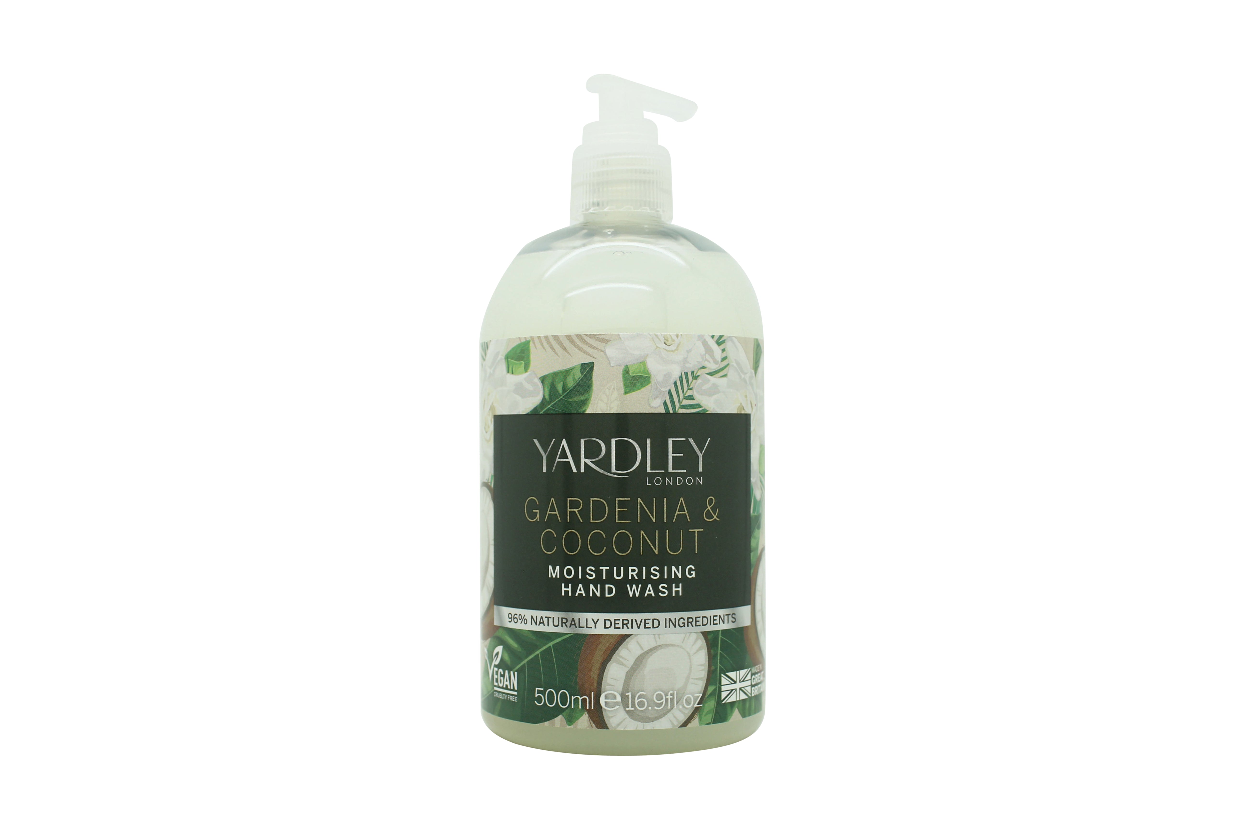 Yardley Gardenia & Coconut Milk Botanical Handwäsche 500 ml