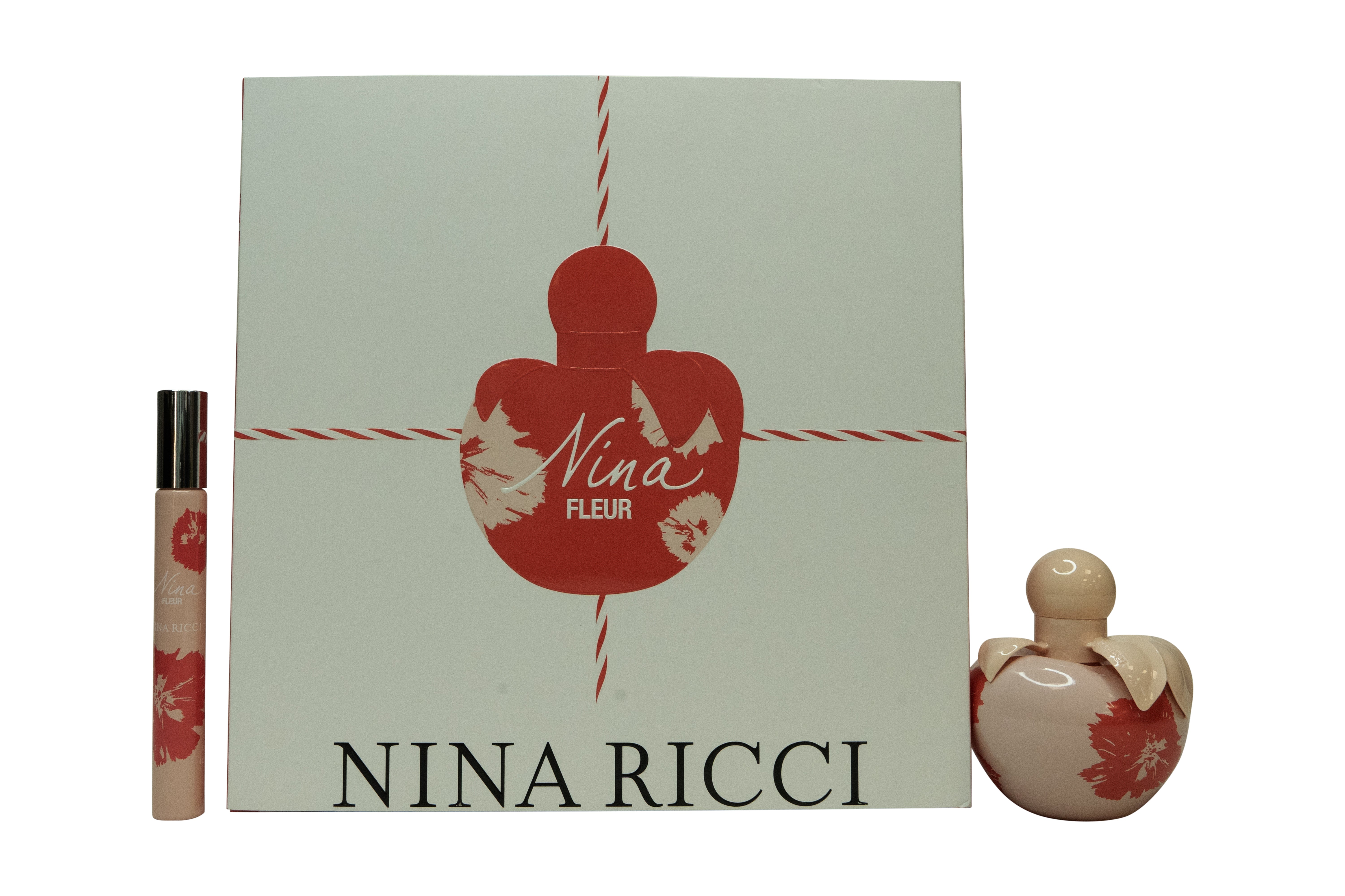 Nina Ricci Gift Set 50ml Nina Fleur EDT Spray + 10ml Nina Fleur EDT Rollerball + 10ml Nina EDT Rollerball