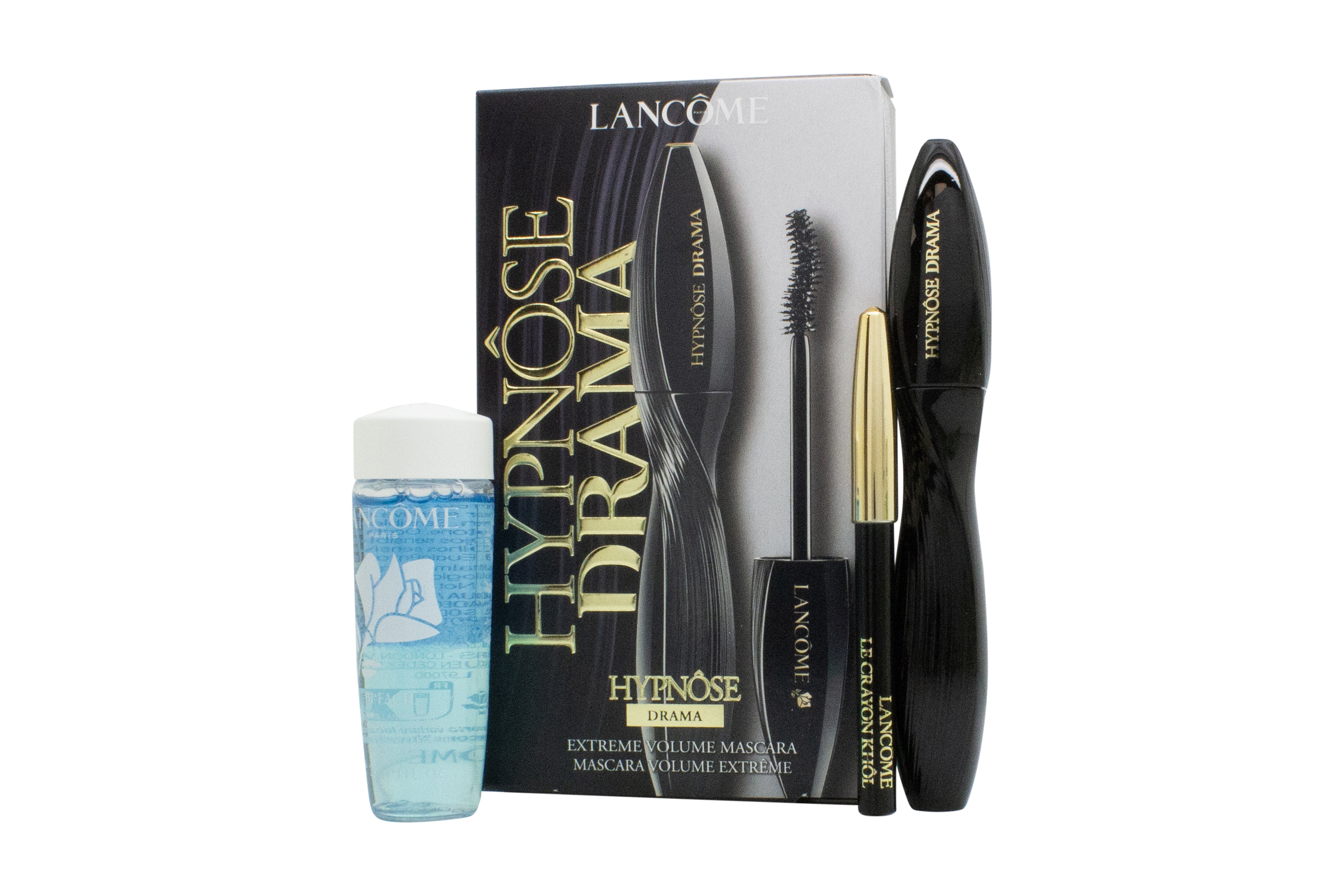 Lancome Hypnose Drama Geschenkset 6.5ml Hypnôse Drama Mascara + Crayon Khol Mini + 30ml Bi-Facil Oog Makeup Remover
