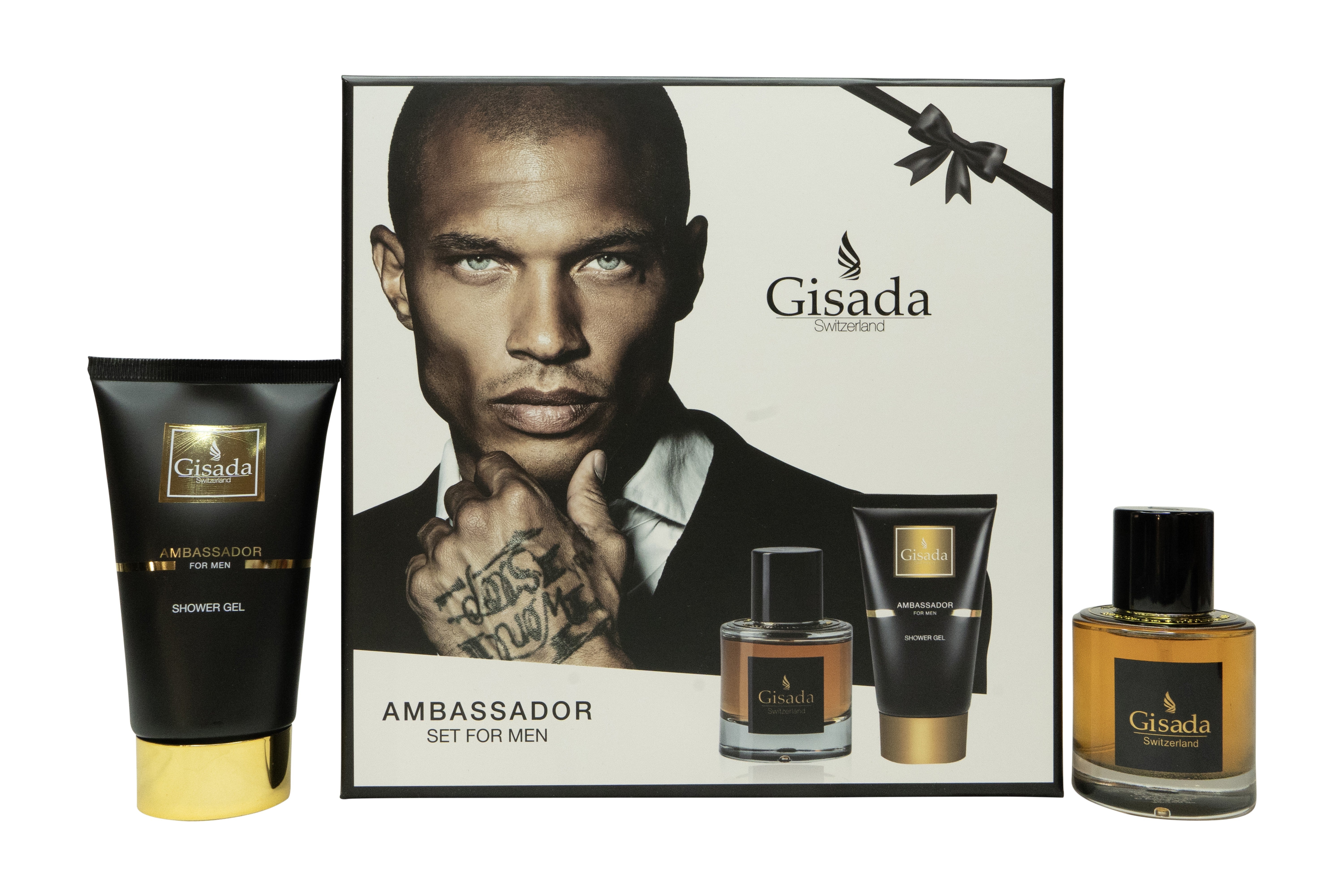 Gisada Ambassador Men Geschenkset 50ml EDP + 100ml Douchegel
