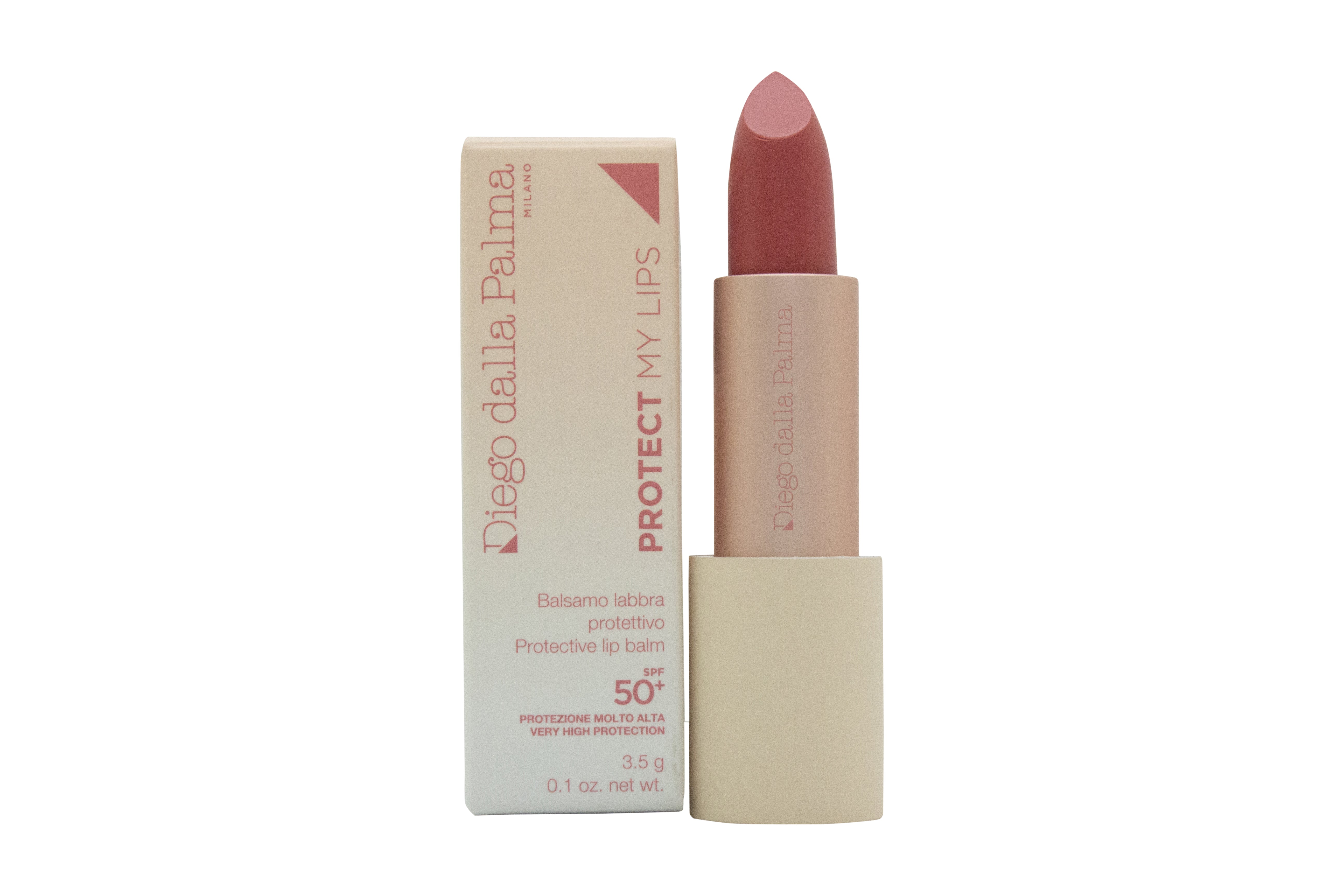 Diego Dalla Palma Protect My Lips Protective Lip Balm SPF50+ 3.5g - 121 Coral