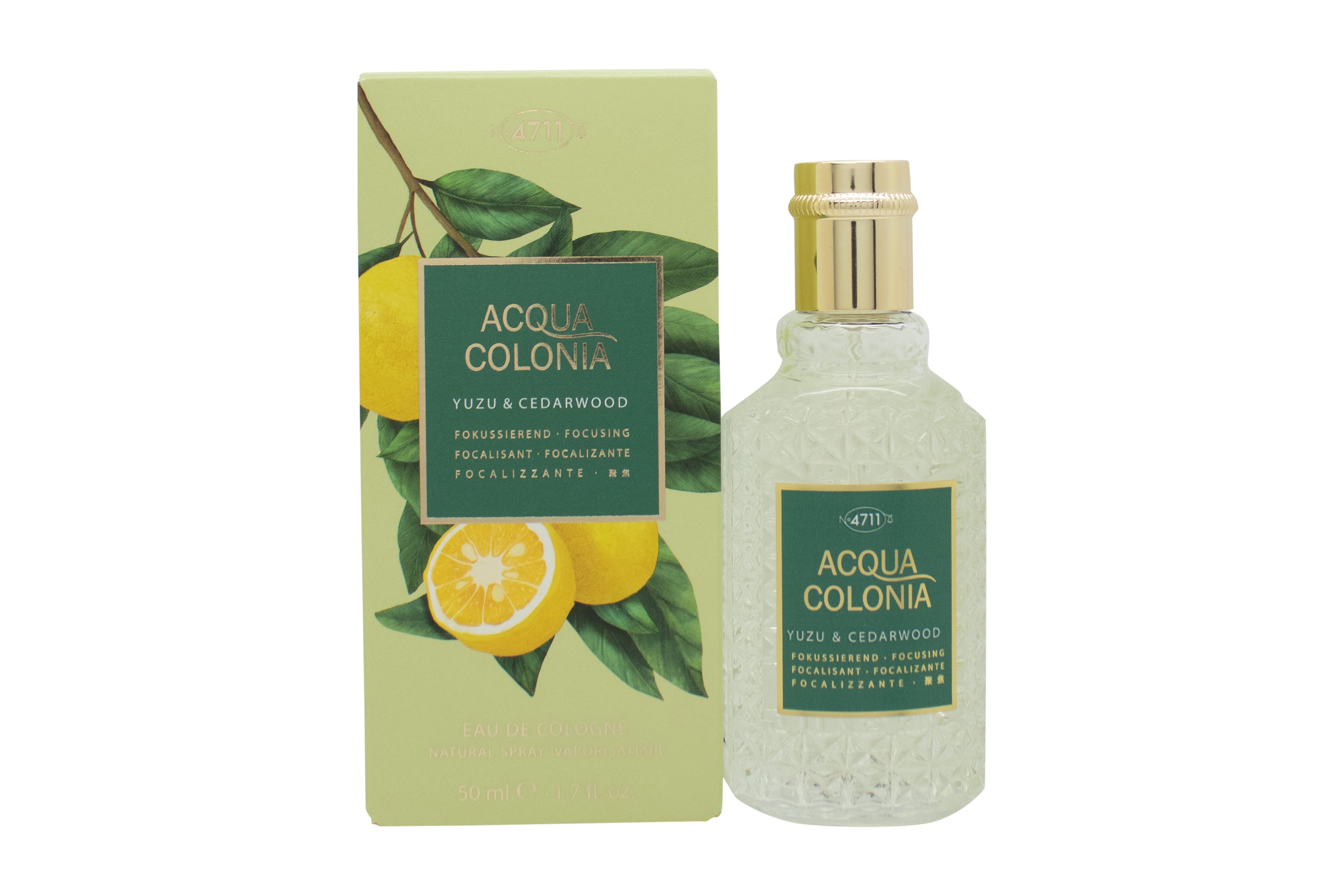 Mäurer & Wirtz 4711 Acqua Colonia Yuzu & Cedarwood Eau de Cologne 50ml Spray