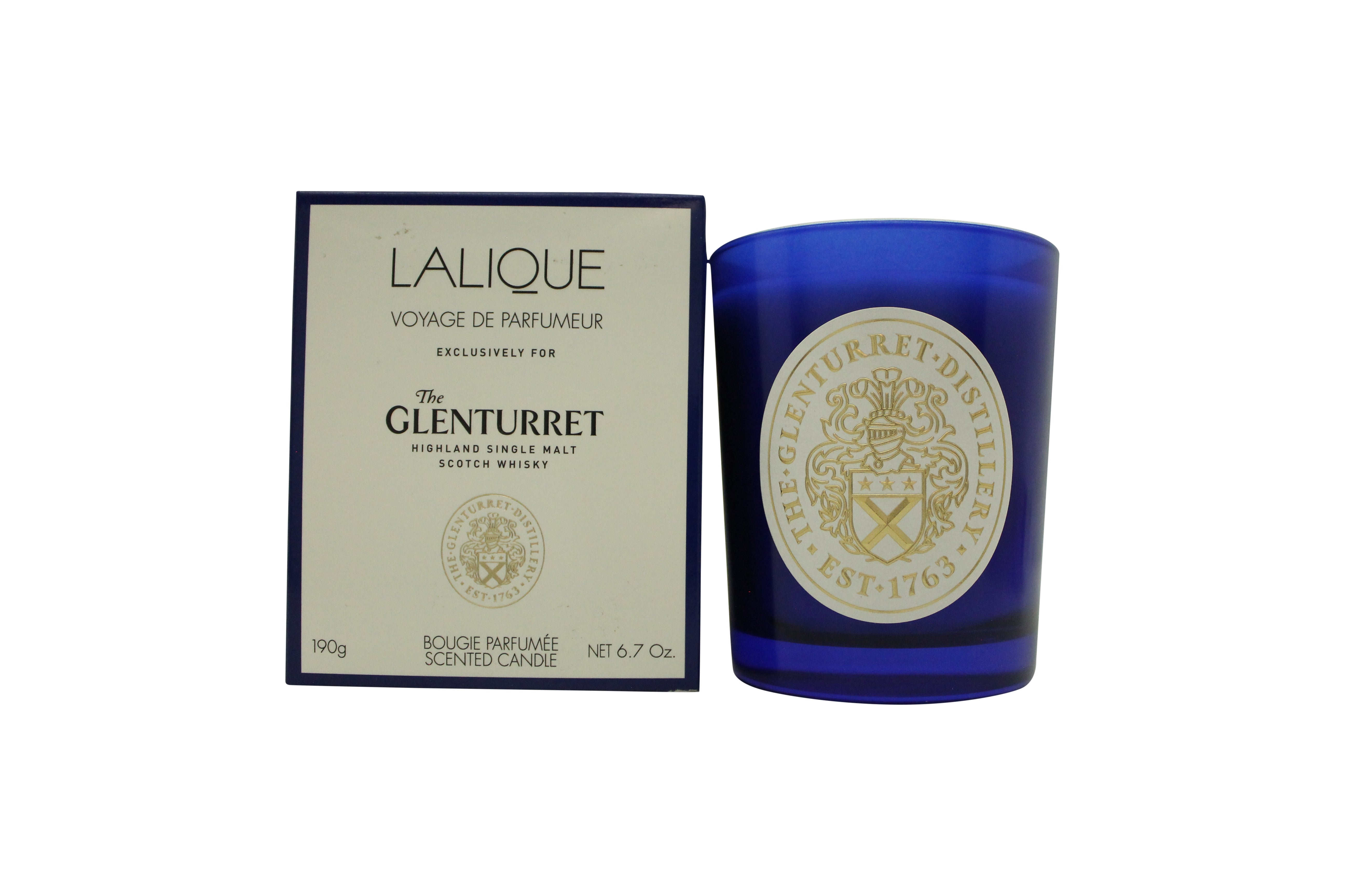 Lalique Kaars 190g - The Glenturret