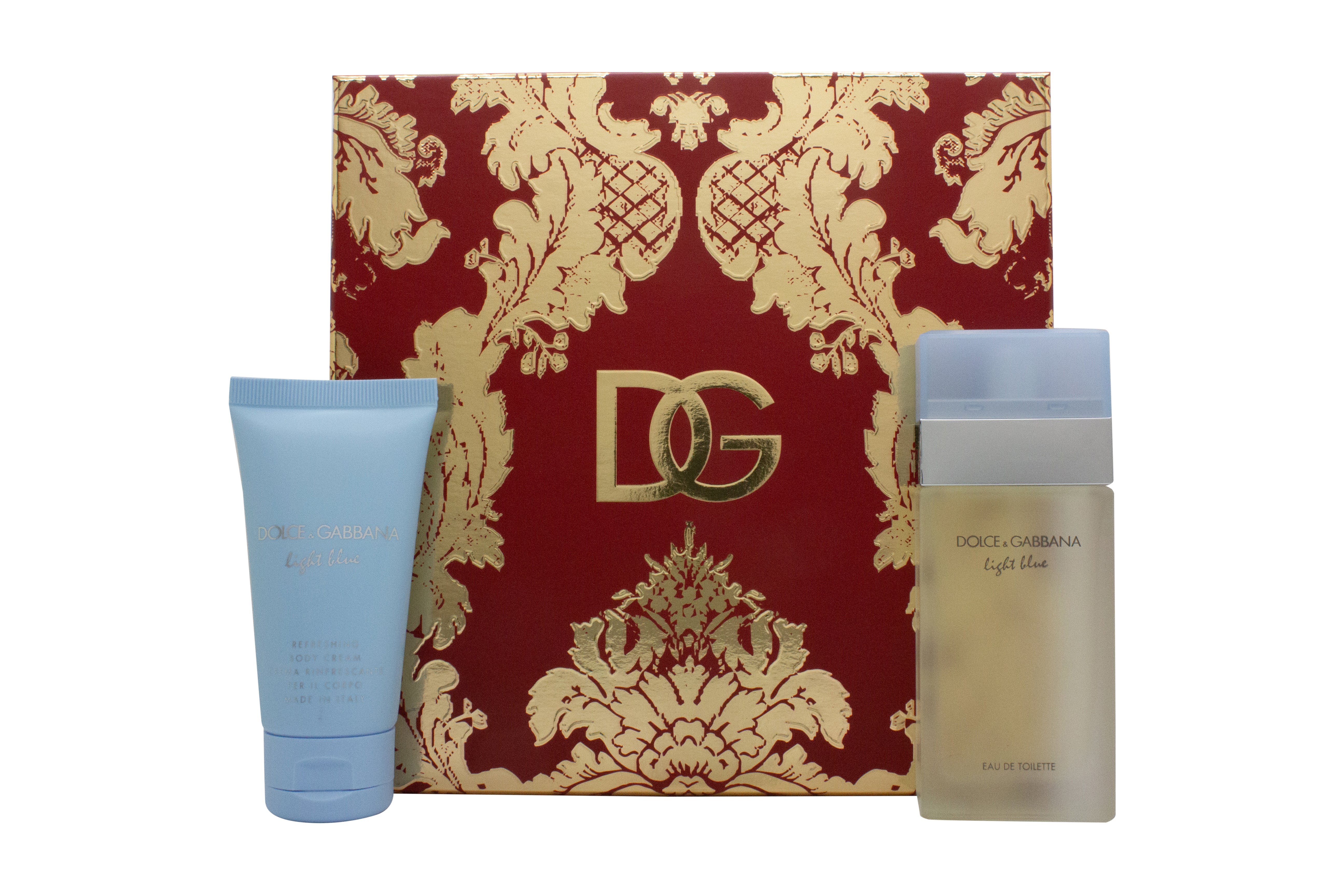 Dolce & Gabbana Light Blue Geschenkset 50ml EDT + 50ml Bodycrème