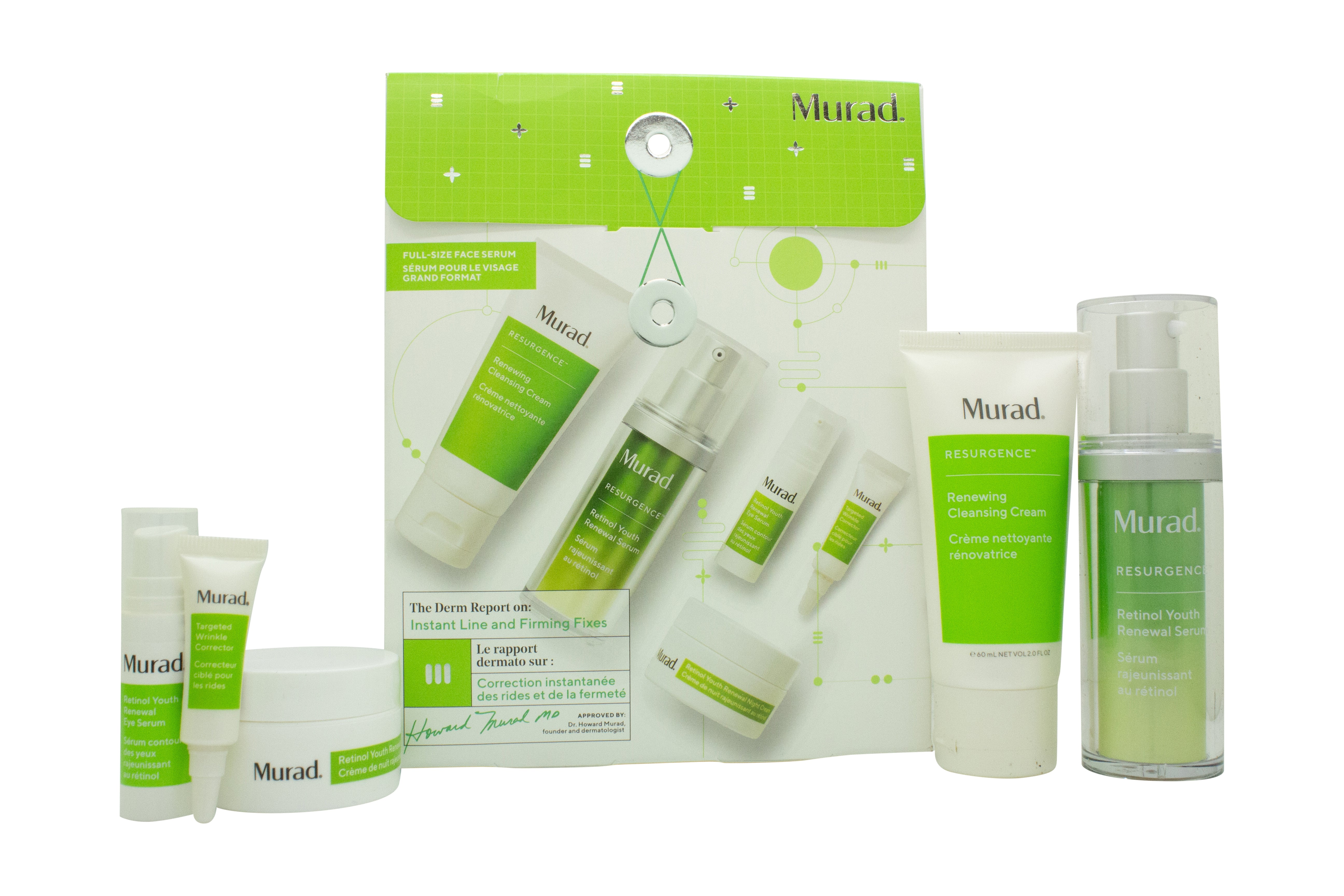 Murad The Derm Report Instant Line And Firming Fix Set 5 Stuks