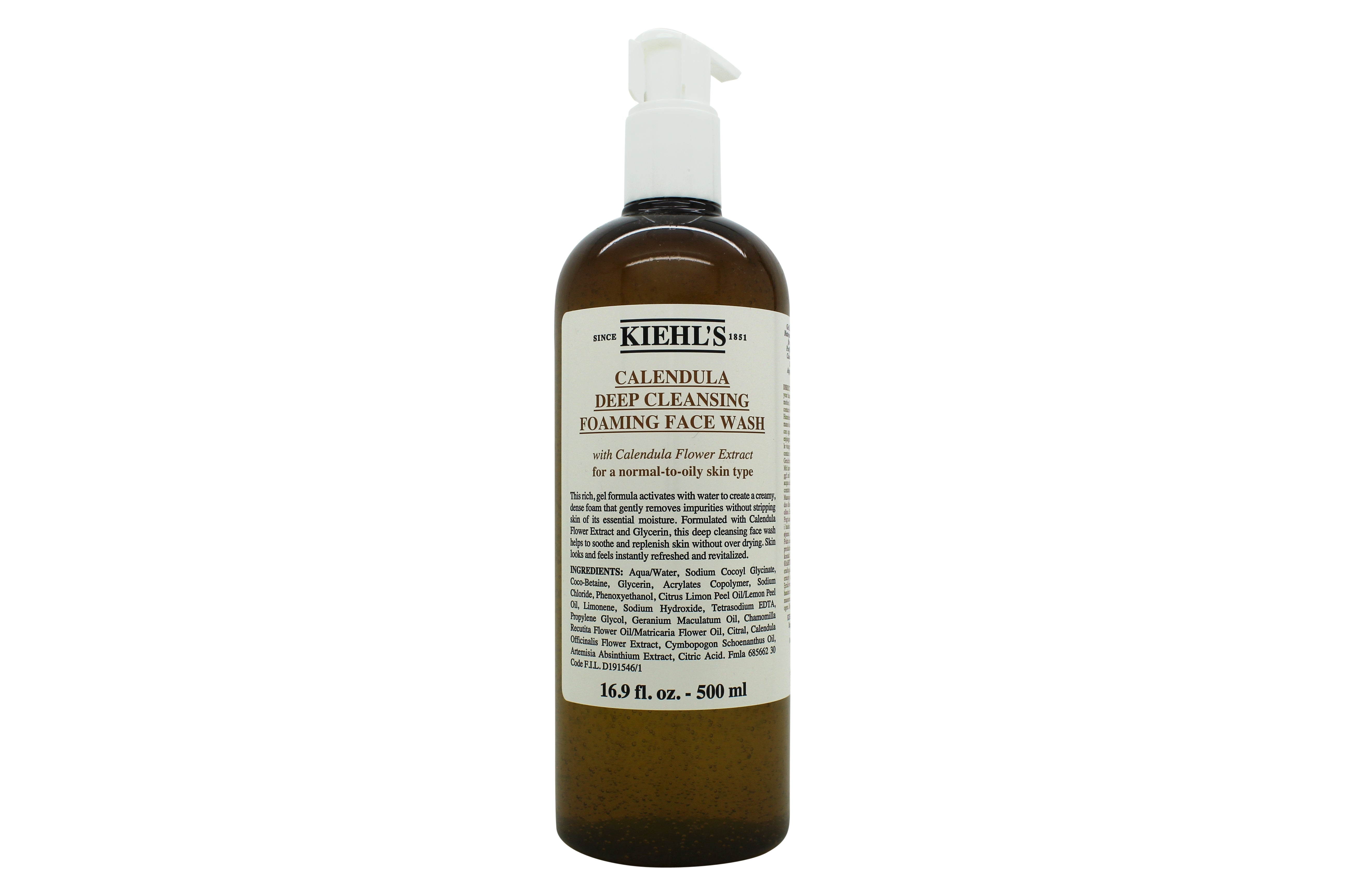 Kiehl's Calendula Deep Cleansing Foaming Gesichtsreiniger 500 ml