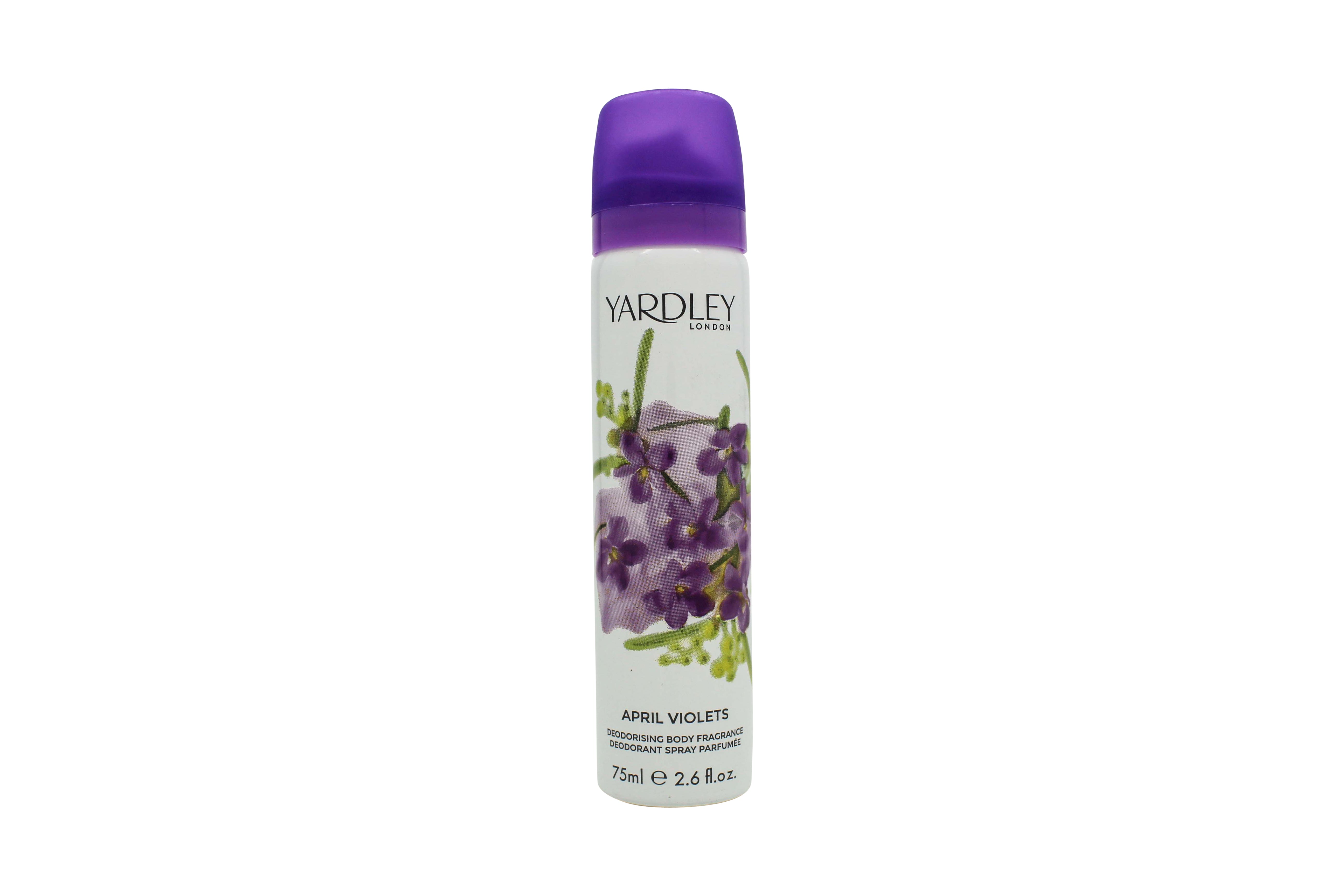 Yardley April Violets Body Spray 75ml