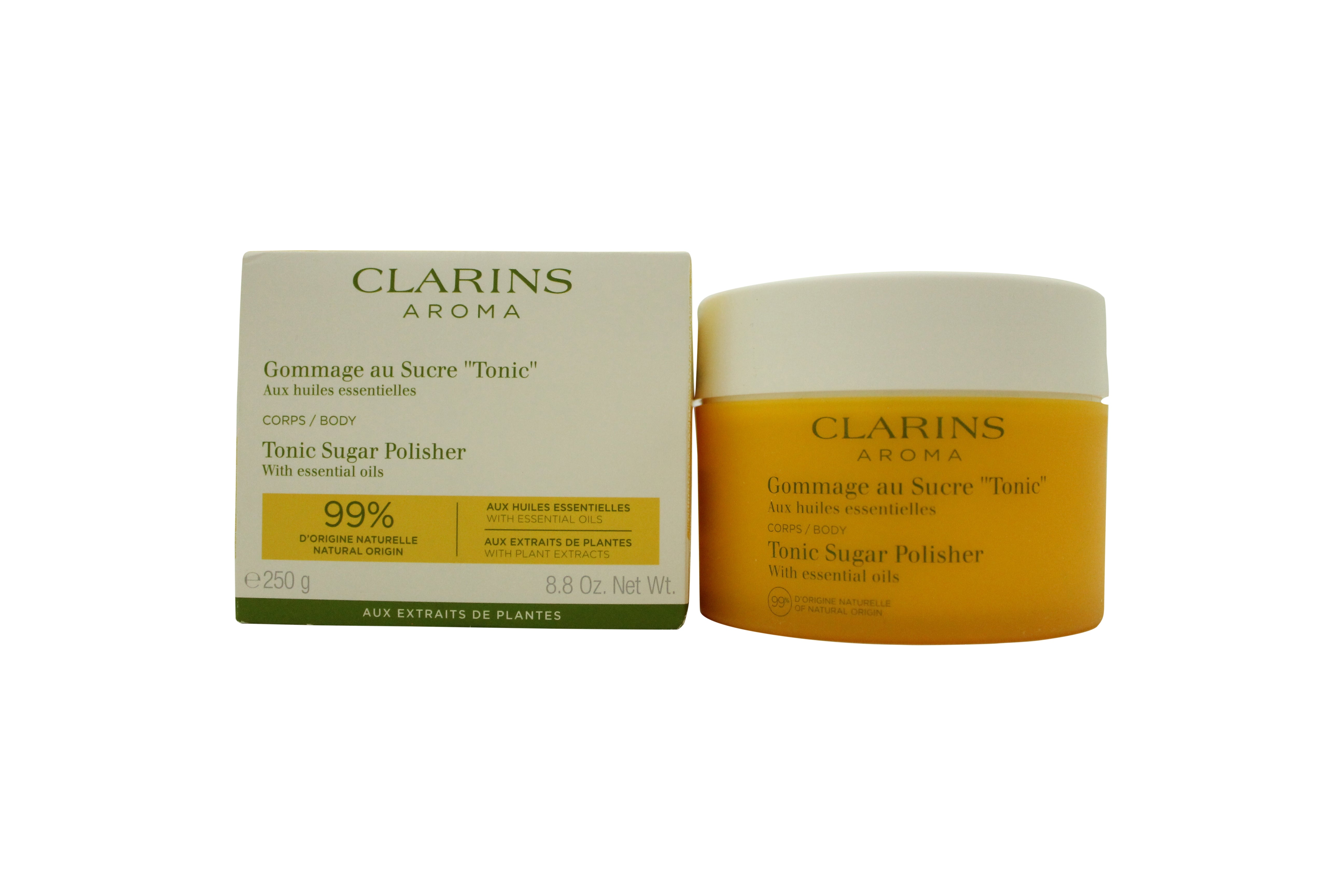 Clarins Aroma Tonic Sugar Polisher 250g - Met Essentiële Oliën