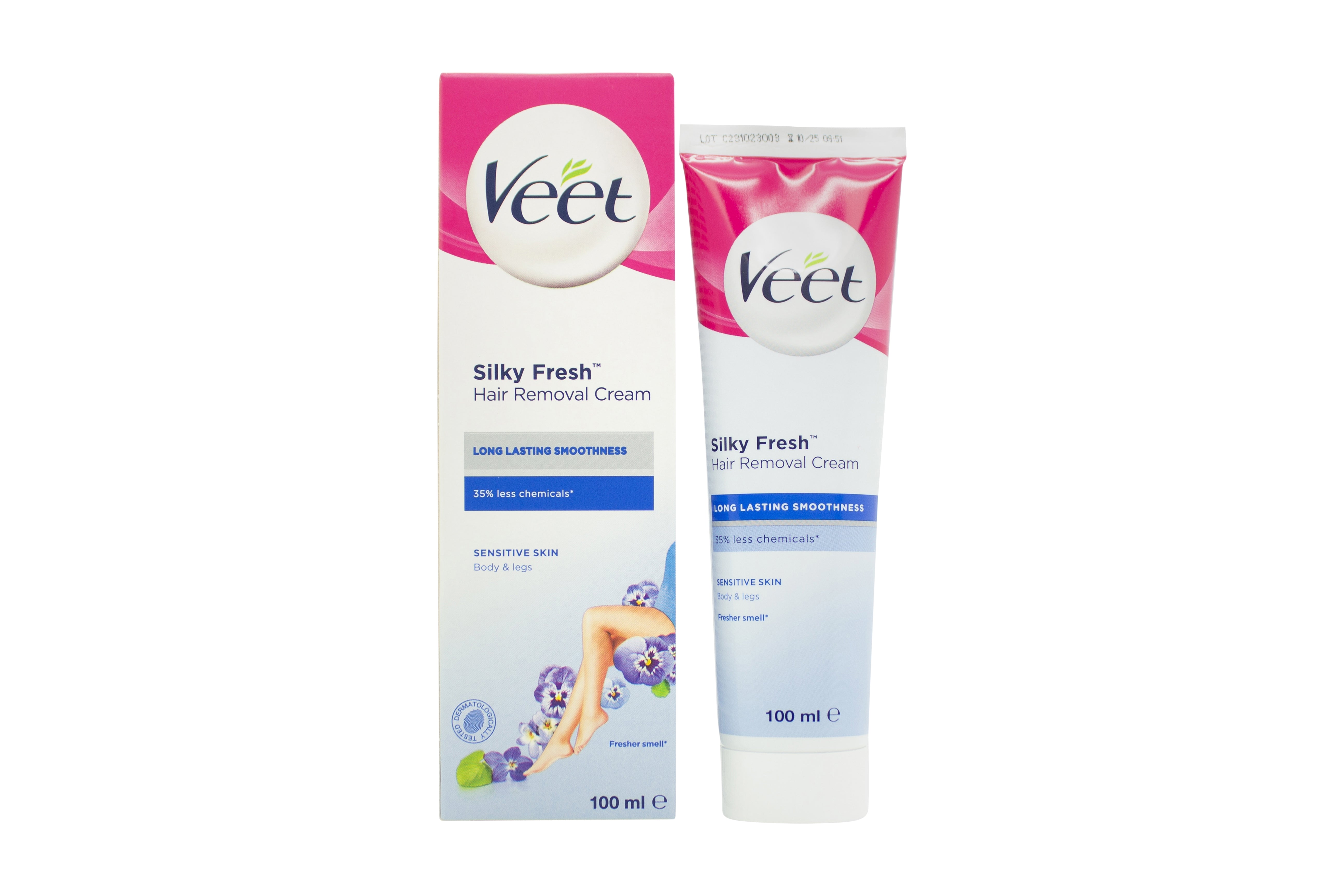 Veet Haarentfernungscreme 100ml - Für empfindliche Haut