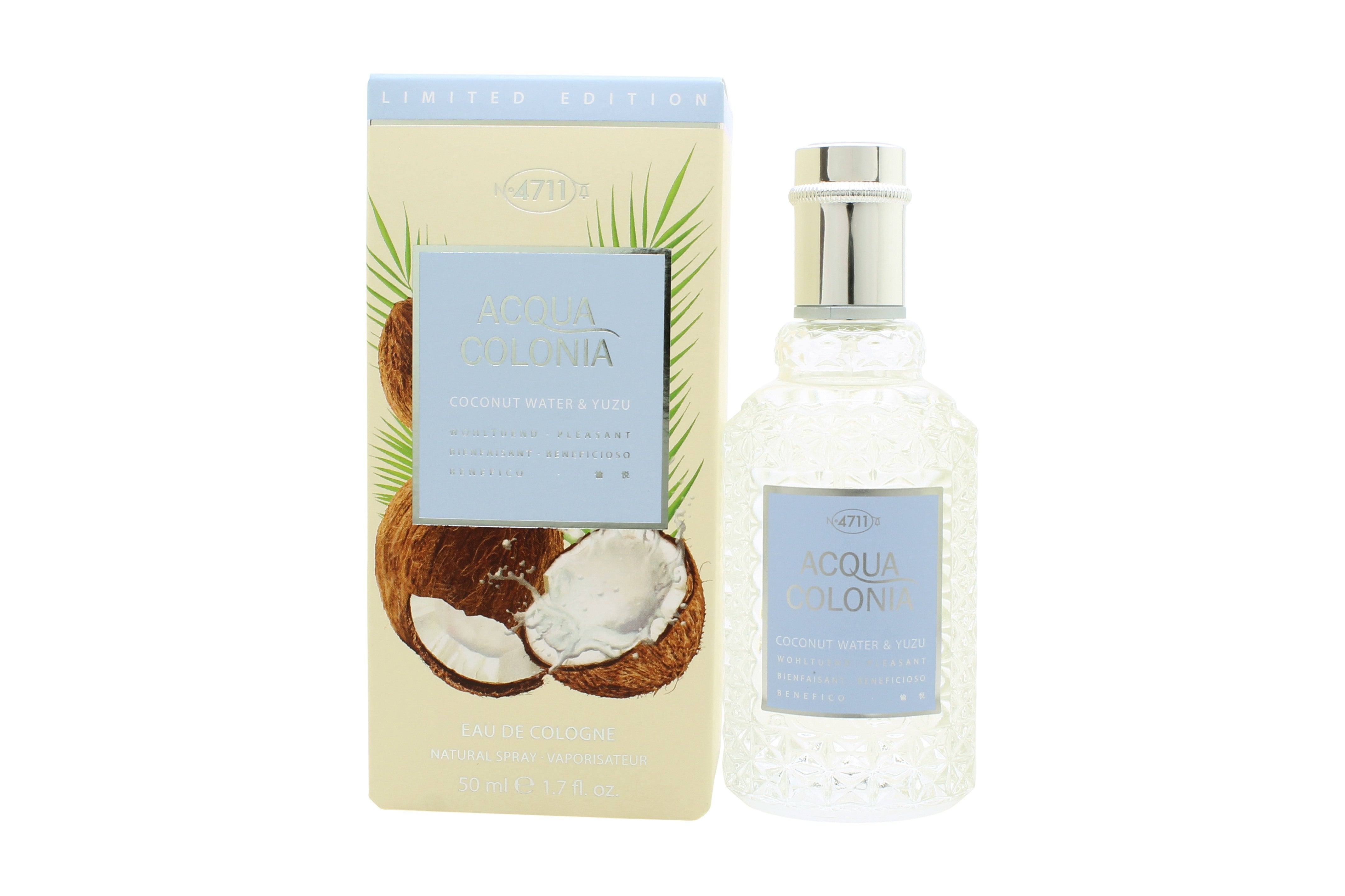 4711 Acqua Colonia Coconut Water & Yuzu Eau De Cologne 50ml Spray