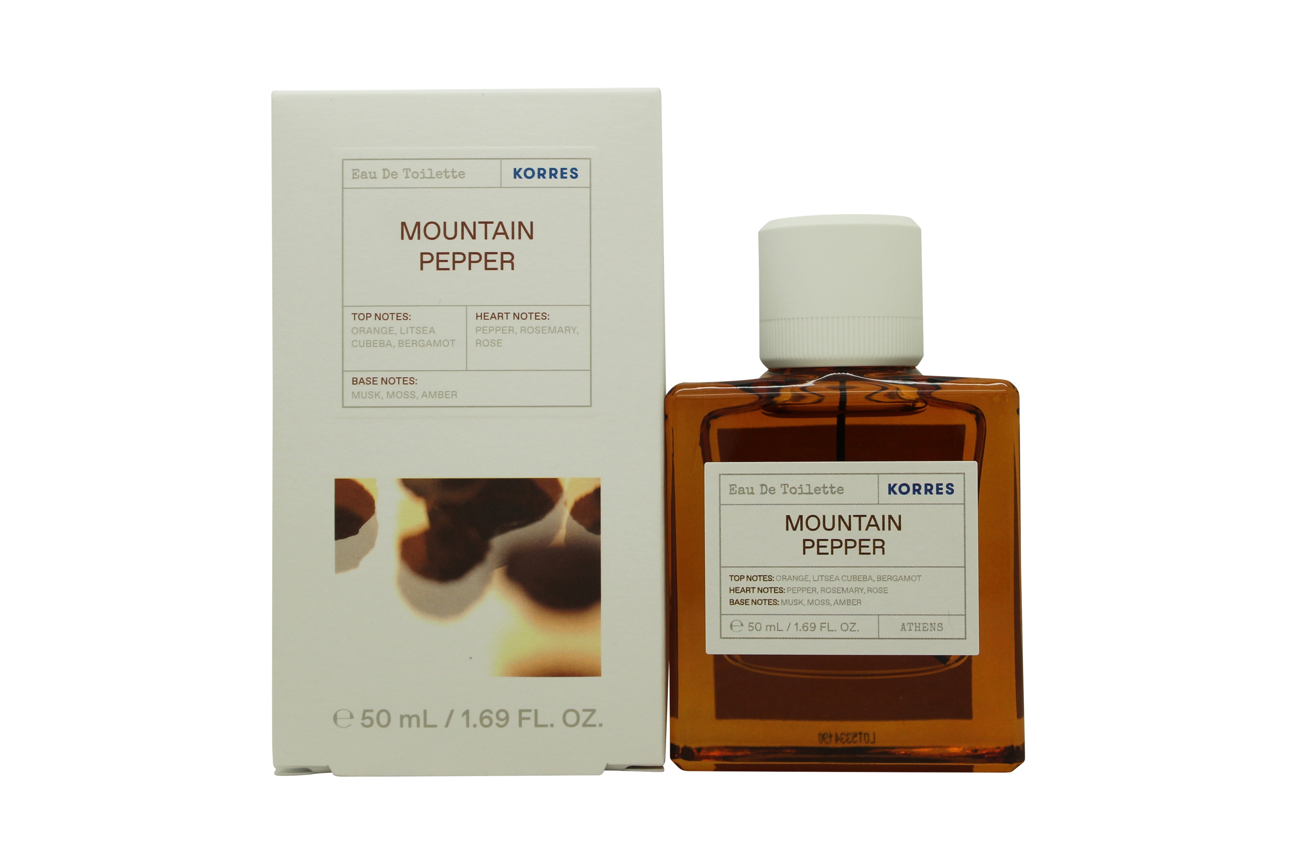 Korres Mountain Pepper Eau de Toilette 50ml Spray