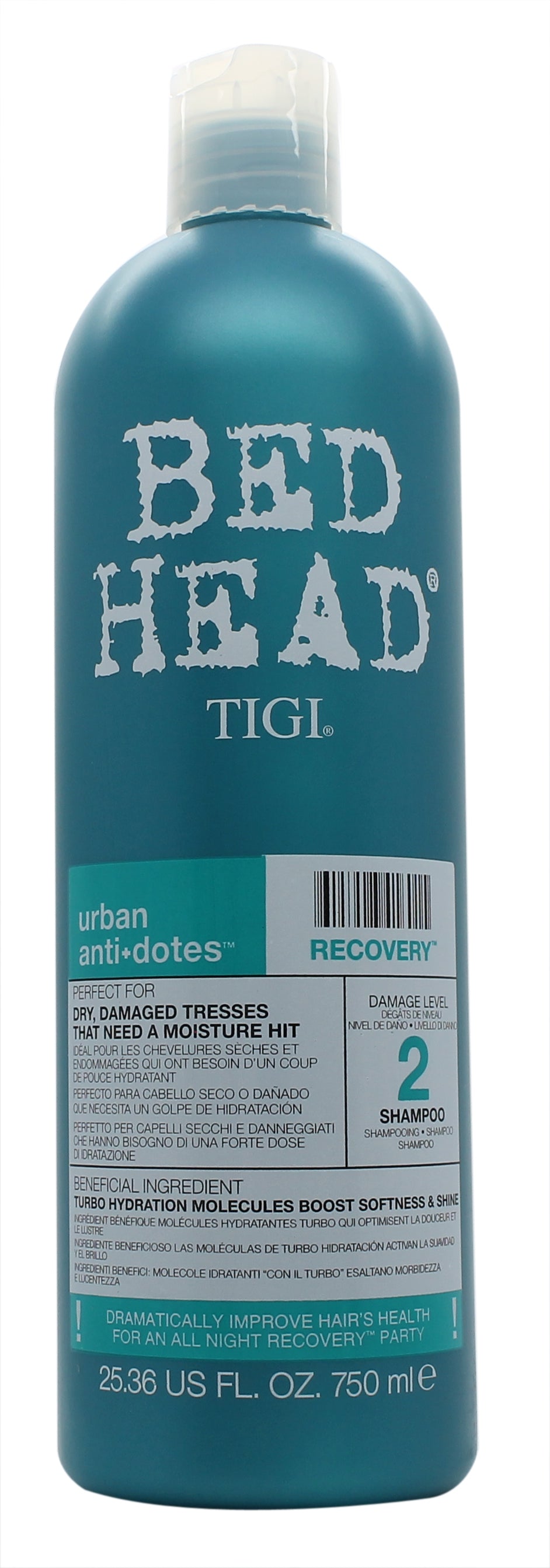 Tigi Bed Head Urban Antidotes Recovery Pflegendes Shampoo 750ml