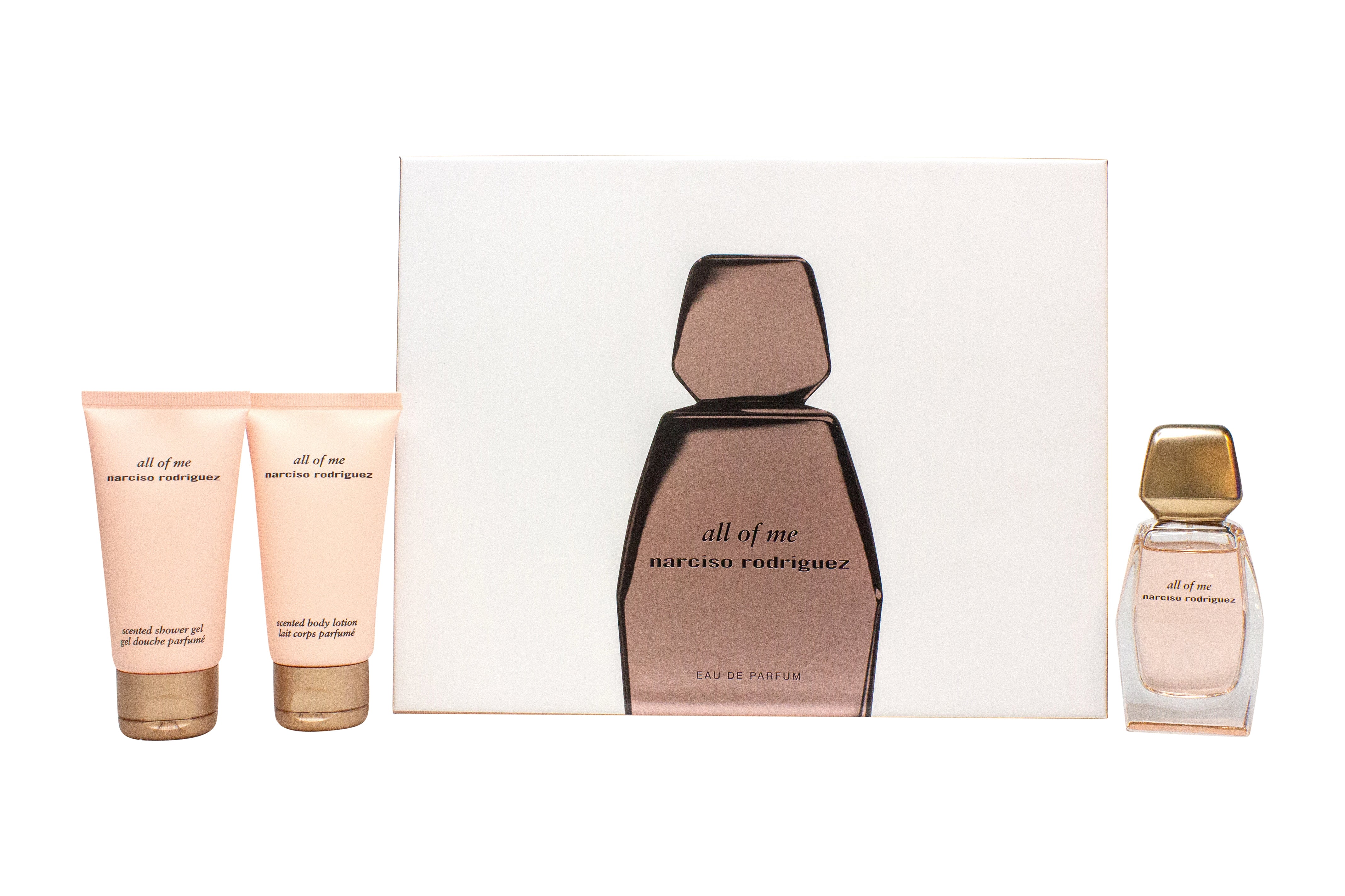 Narciso Rodriguez All Of Me Geschenkset 50ml EDP + 50ml Body Lotion + 50ml Douchegel