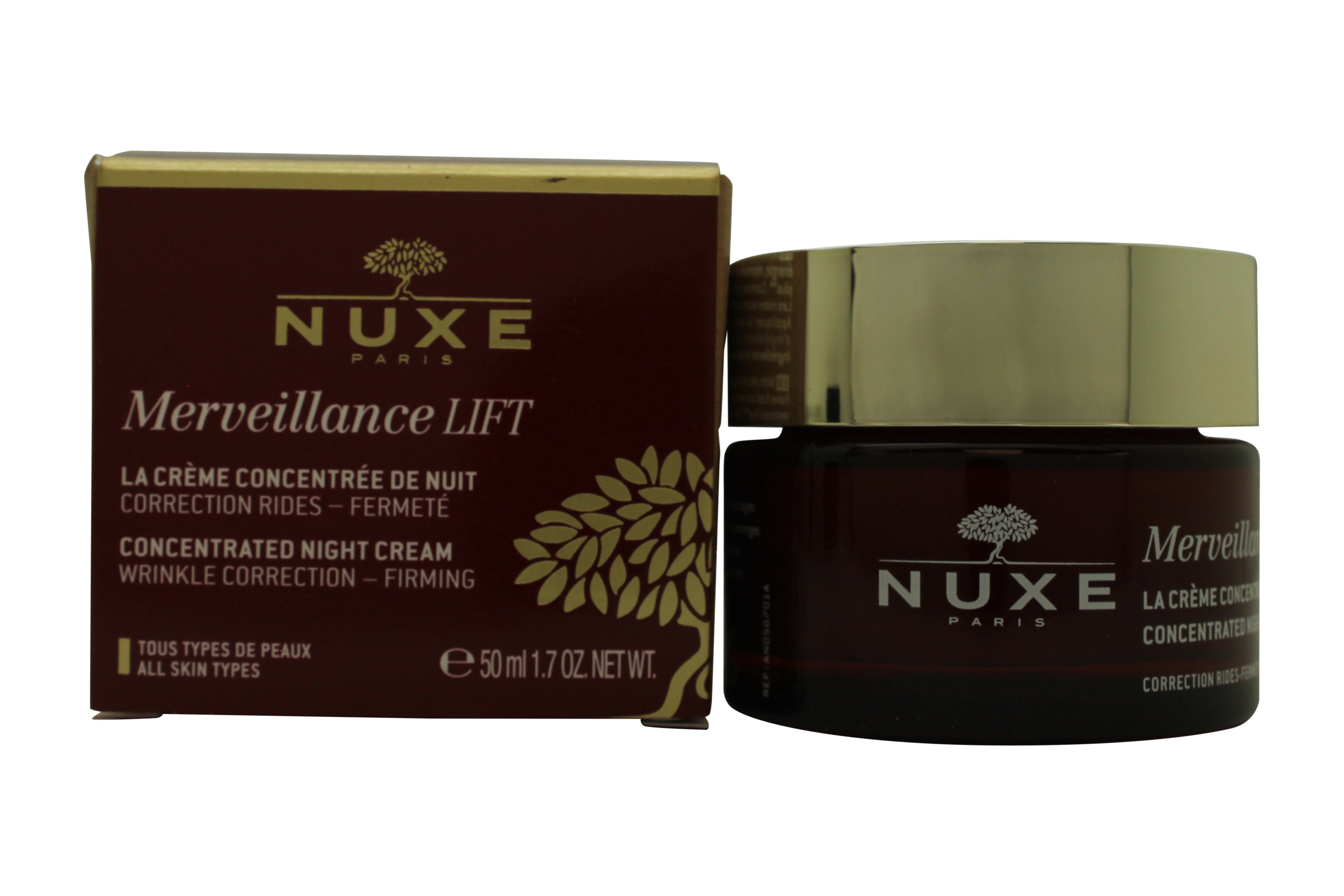 Nuxe Merveillance LIFT Concentrated Nachtcreme 50 ml