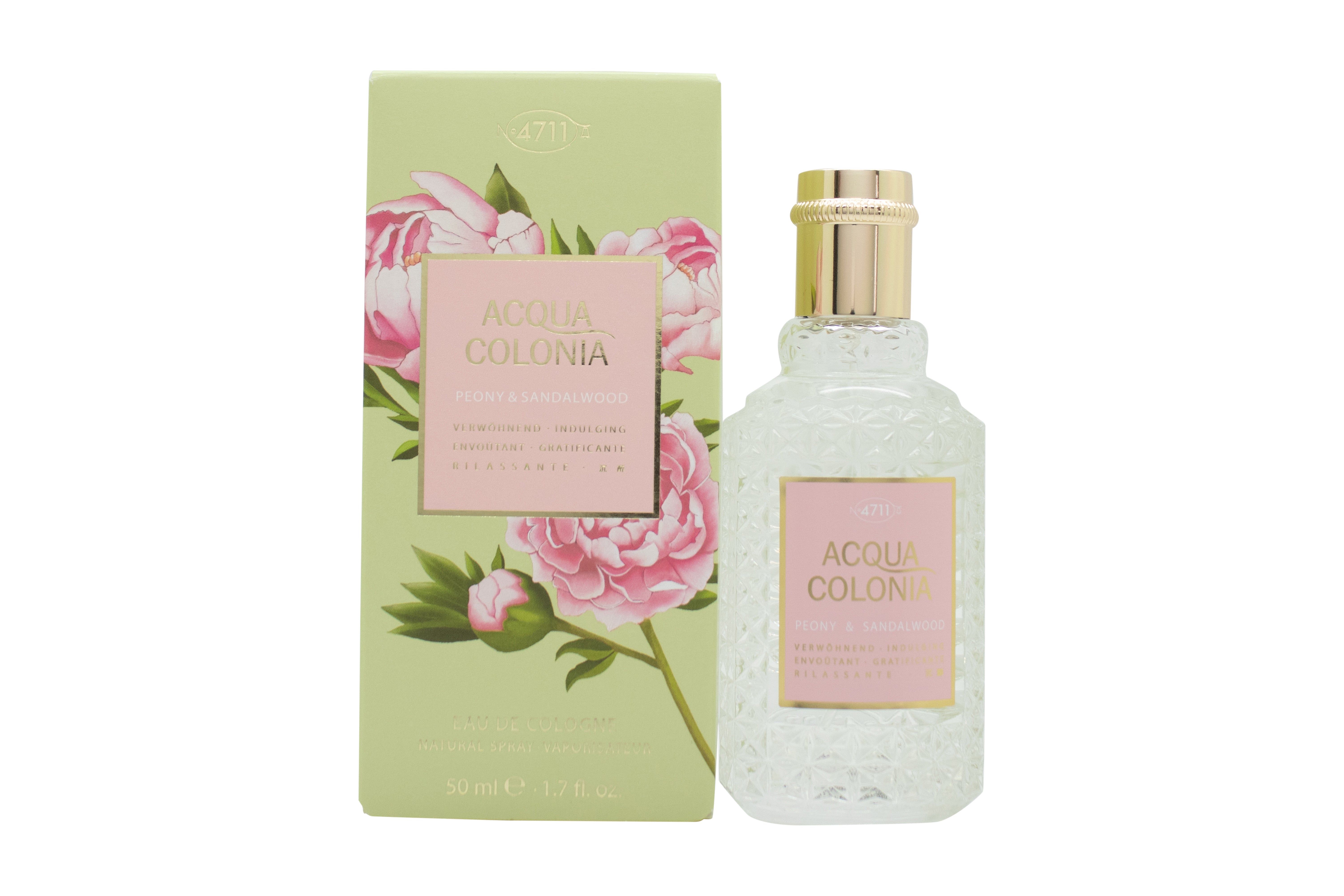 4711 Acqua Colonia Peony & Sandalwood Eau de Cologne 50ml Spray