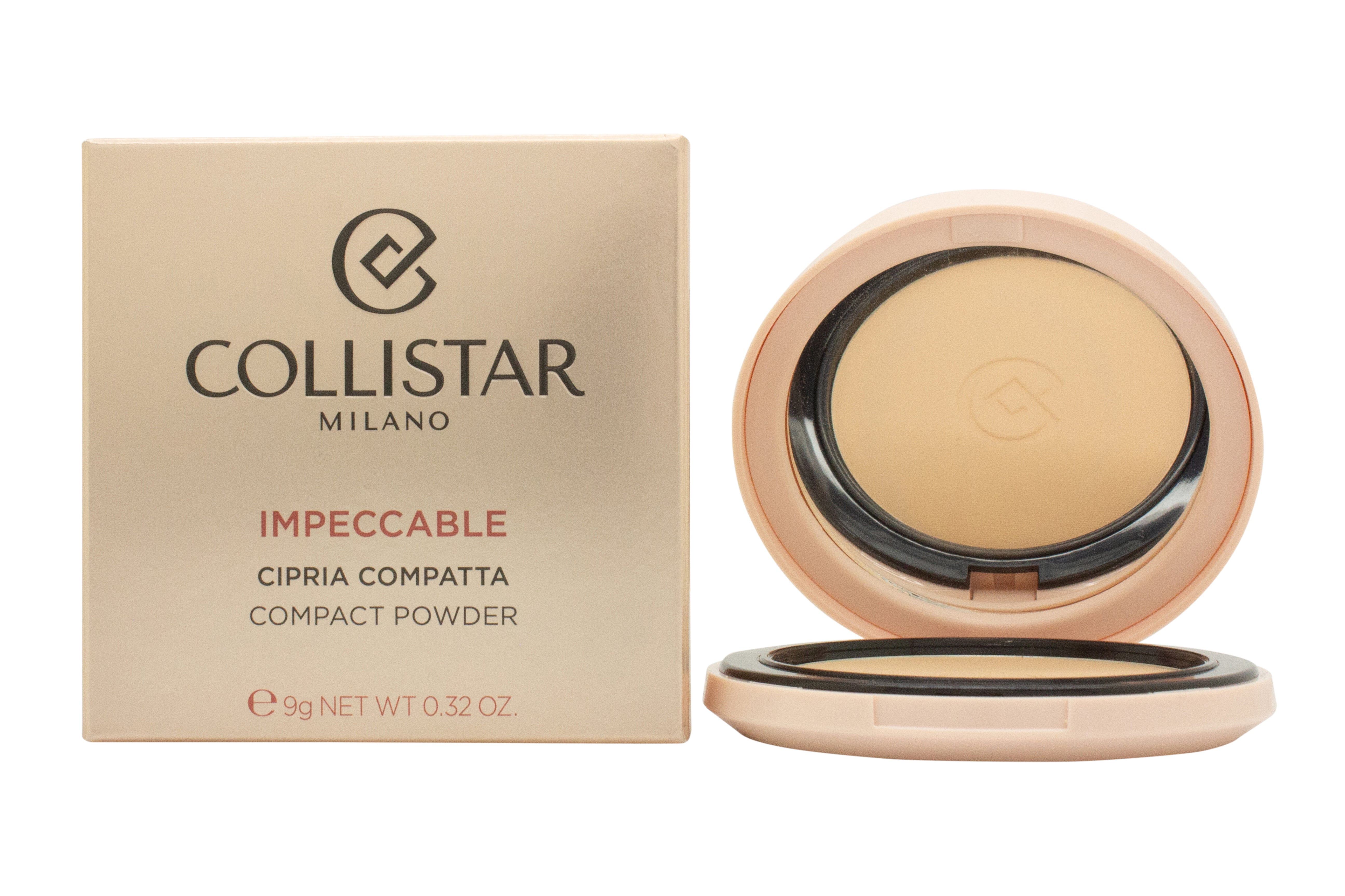 Collistar Impeccable Compact Poeder 9g - 20G Natural