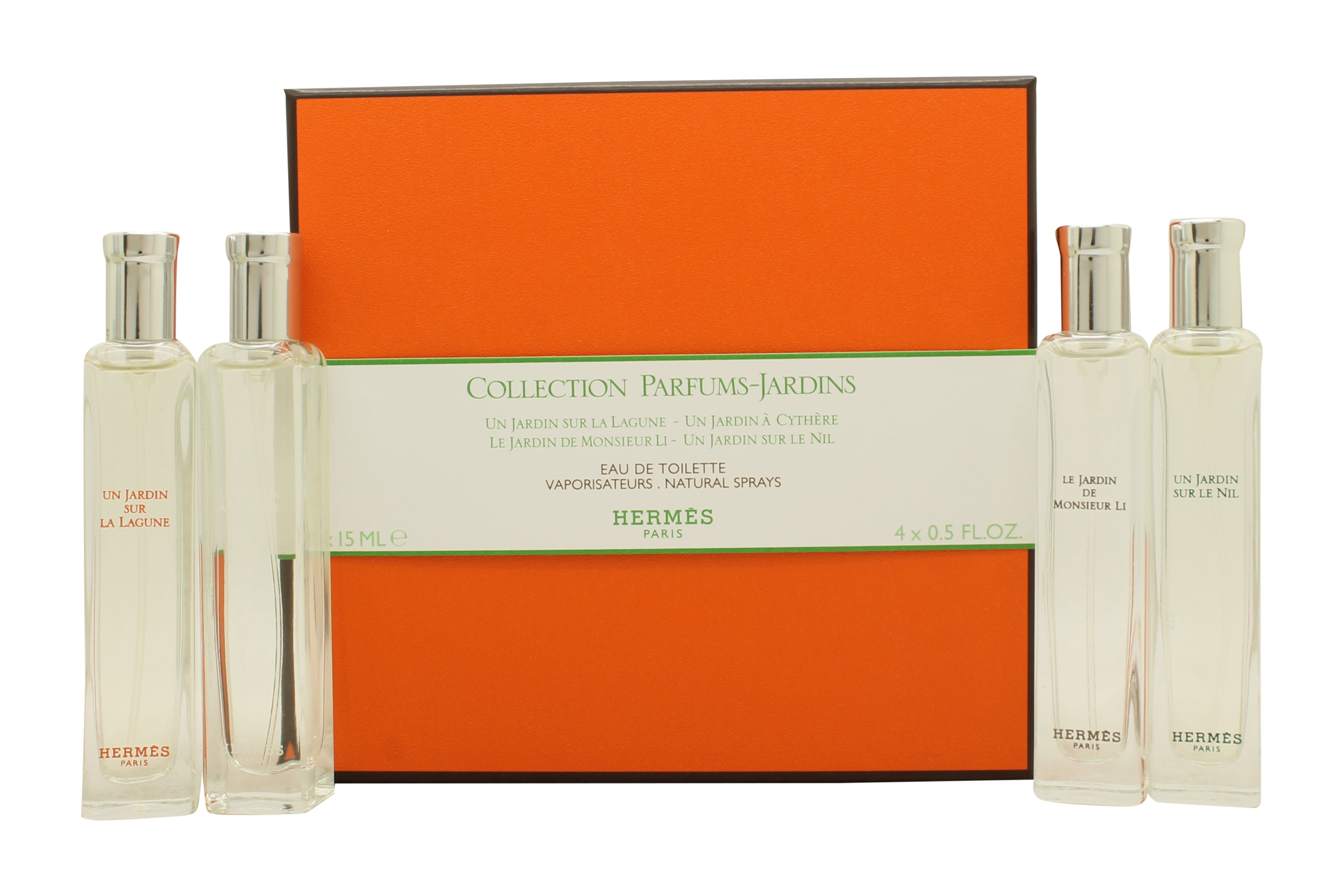 Hermès The Parfums-Jardin Collection Travel Geschenkset 4 Stuks