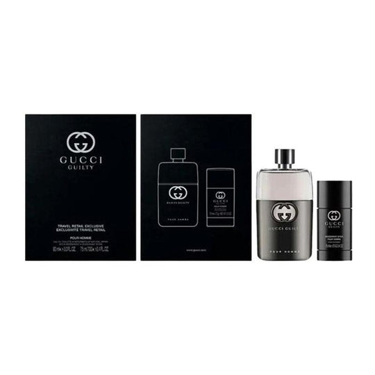 Gucci Guilty Pour Homme Geschenkset 90ml EDT +  75ml Deodorant Stick