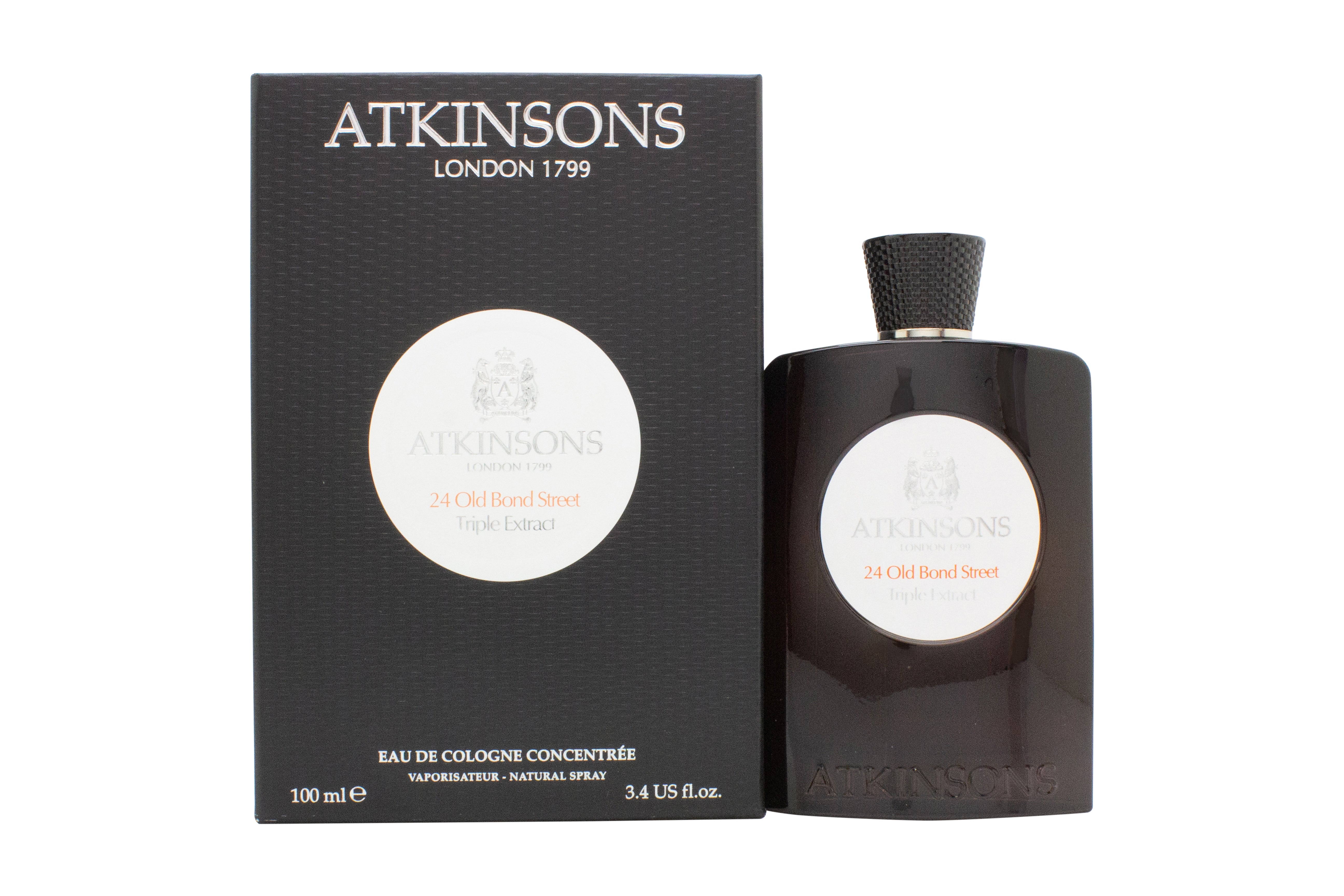 Atkinsons 24 Old Bond Street Triple Extract Eau de Cologne 100ml Spray