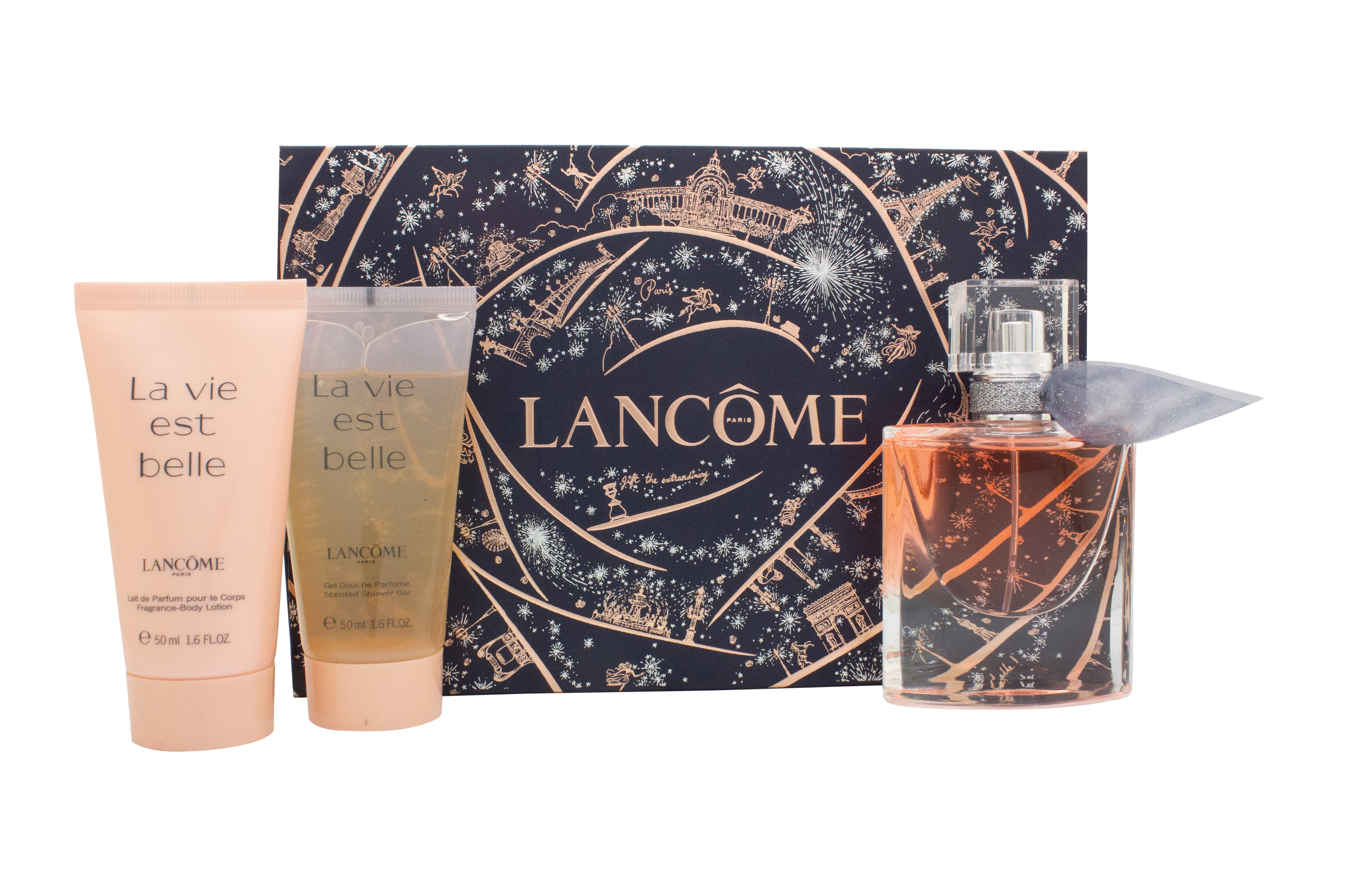 Lancome La Vie Est Belle Christmas Geschenkset 30ml EDP + 50ml Body Lotion + 50ml Douchegel