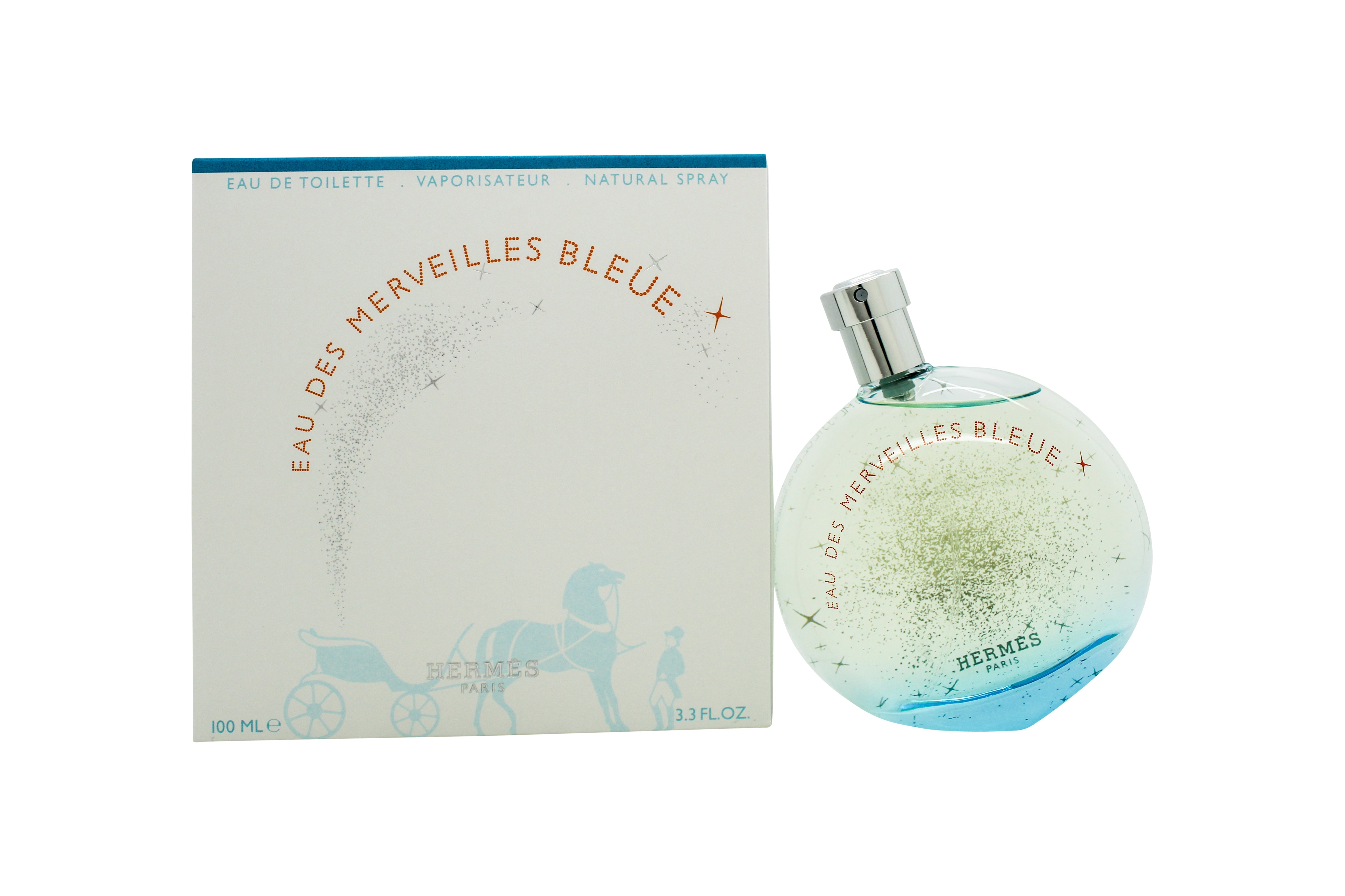 Hermès Eau des Merveilles Bleue Eau de Toilette 100ml Spray