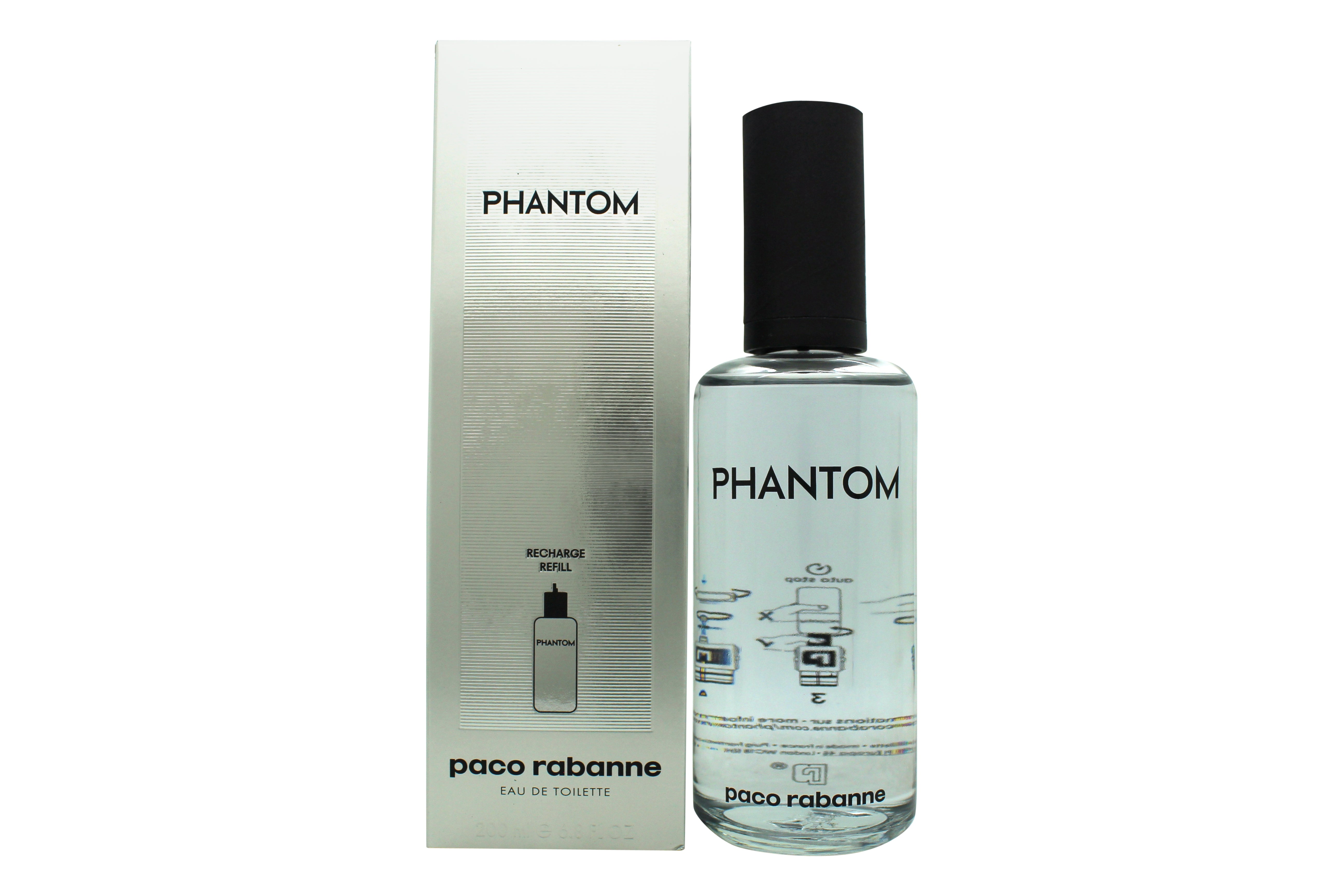 Paco Rabanne Phantom Eau de Toilette 200 ml Nachfüllung
