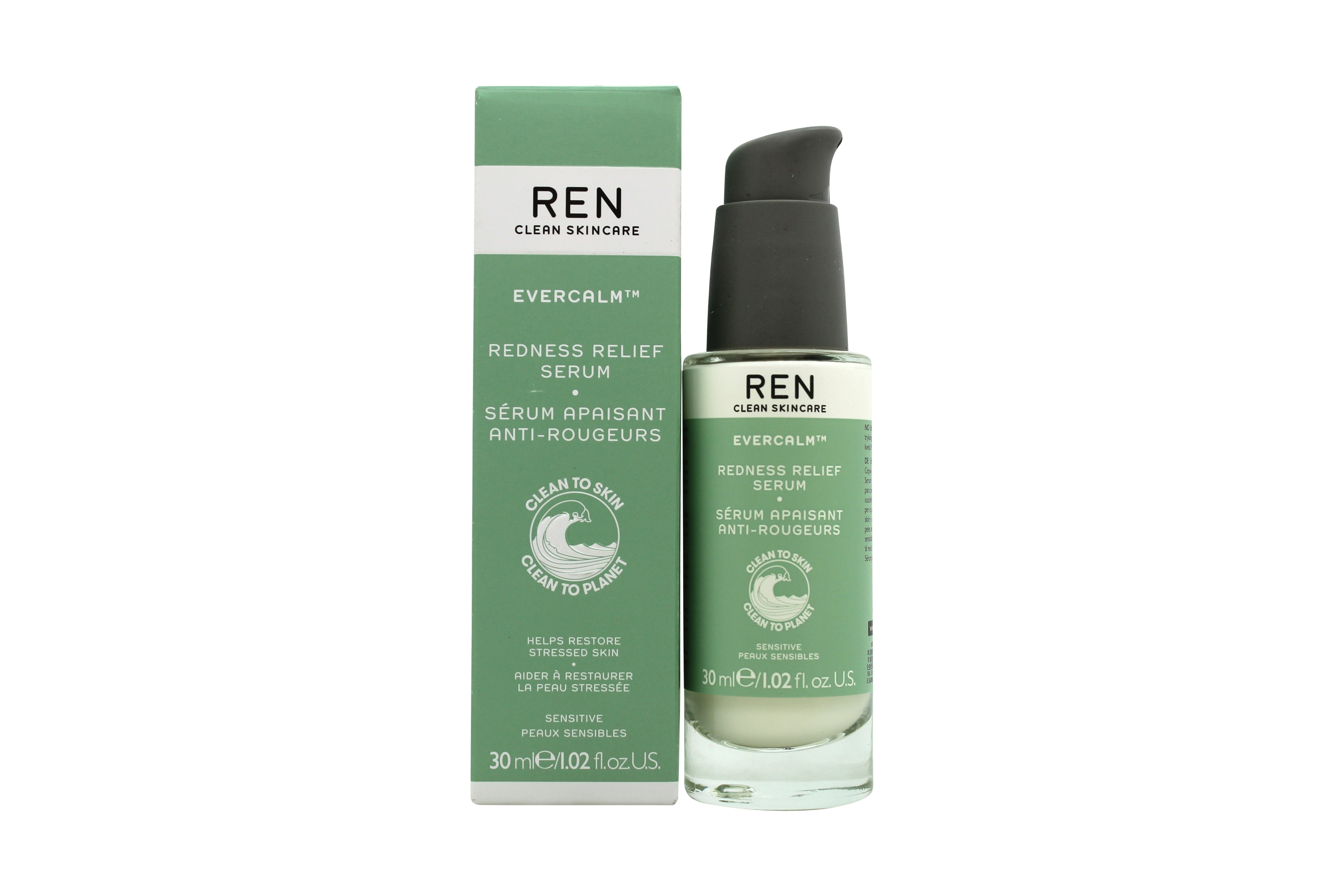 REN Evercalm Redness Relief Serum 30 ml