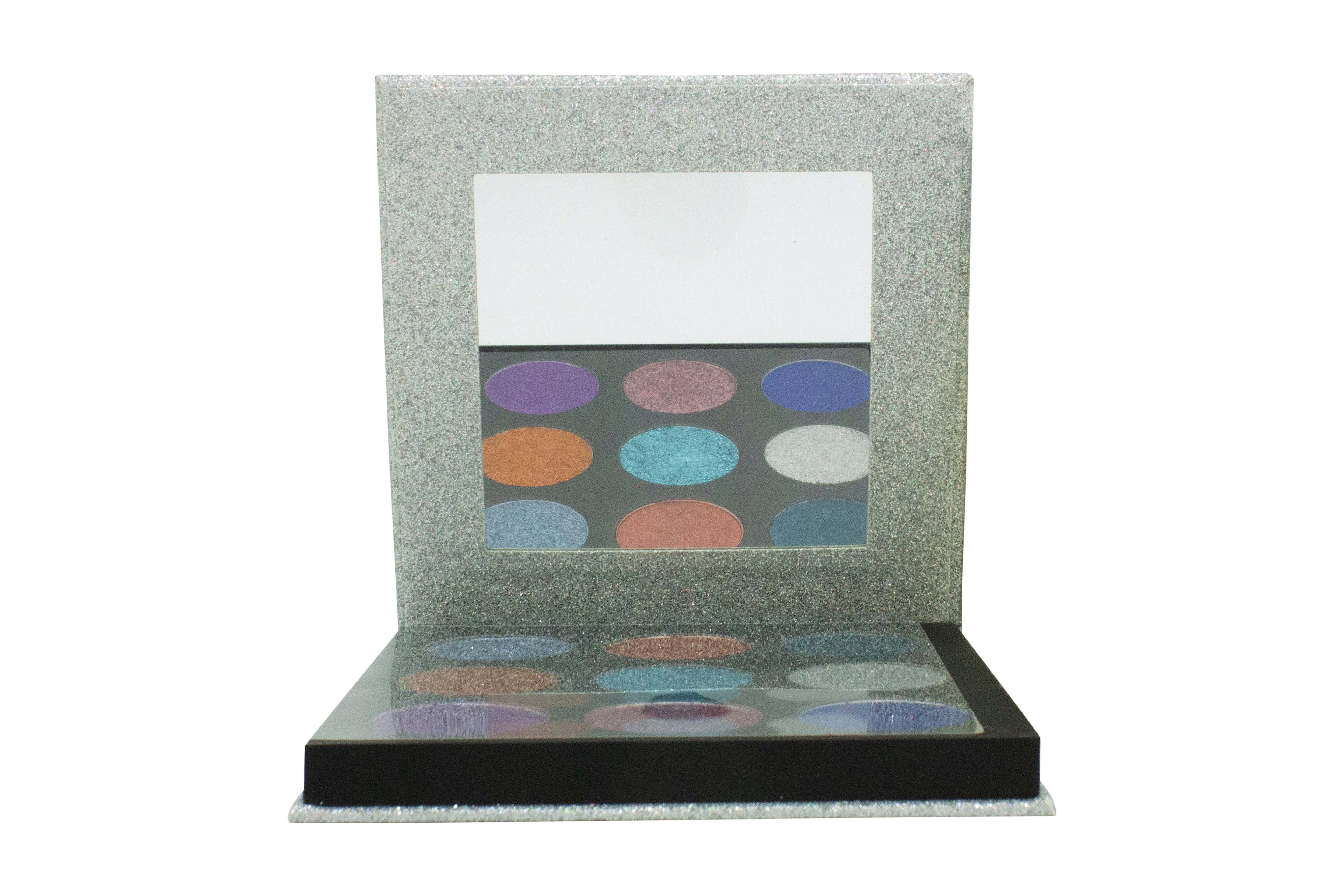 Makeup Revolution Pressed Glitter Lidschatten Palette 9 x 1.5 g - Illusion