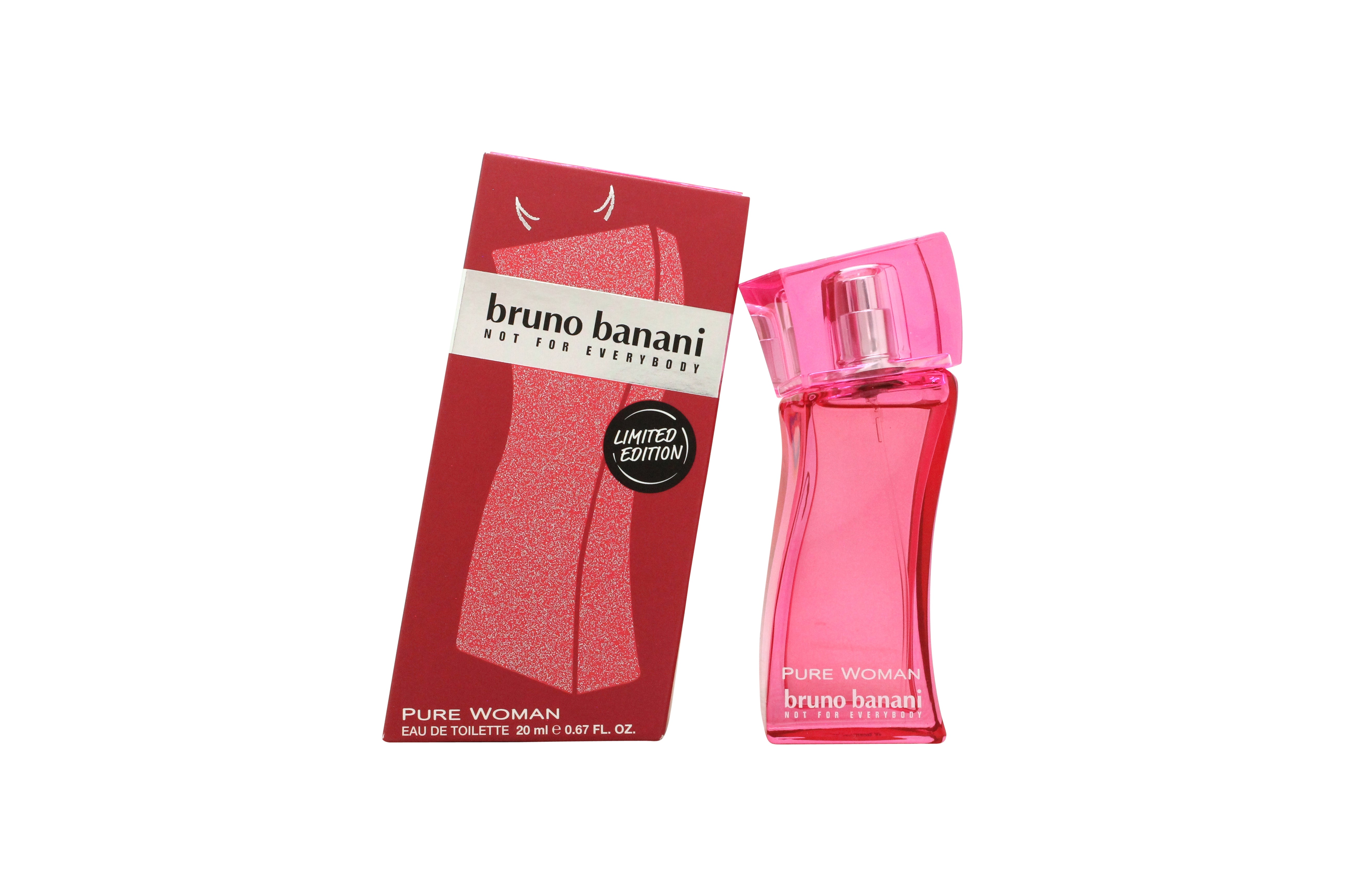 Bruno Banani Pure Woman Eau de Toilette 20 ml Spray - Limited Edition