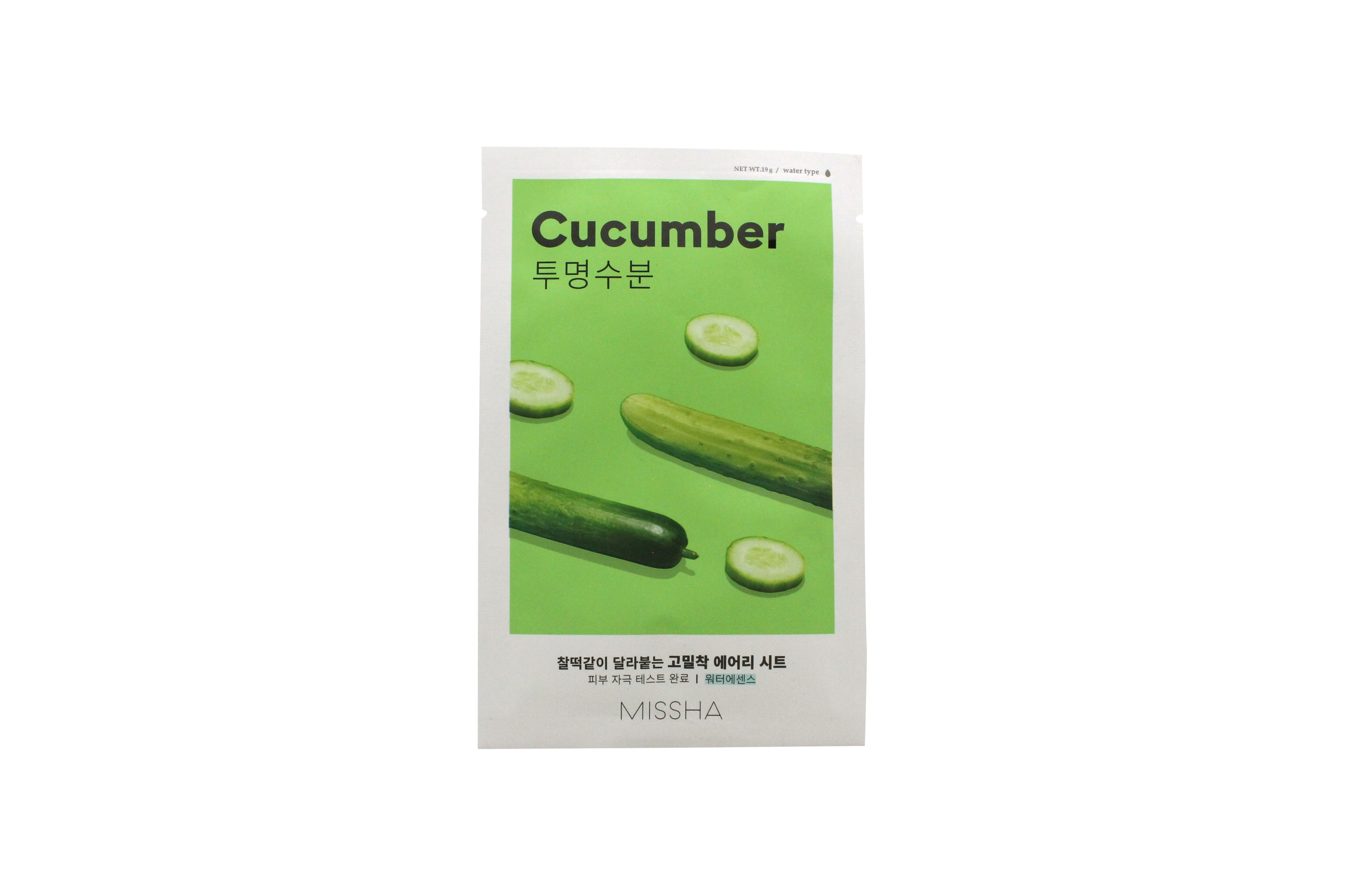 Missha Airy Fit Sheet Masker 19g - Cucumber