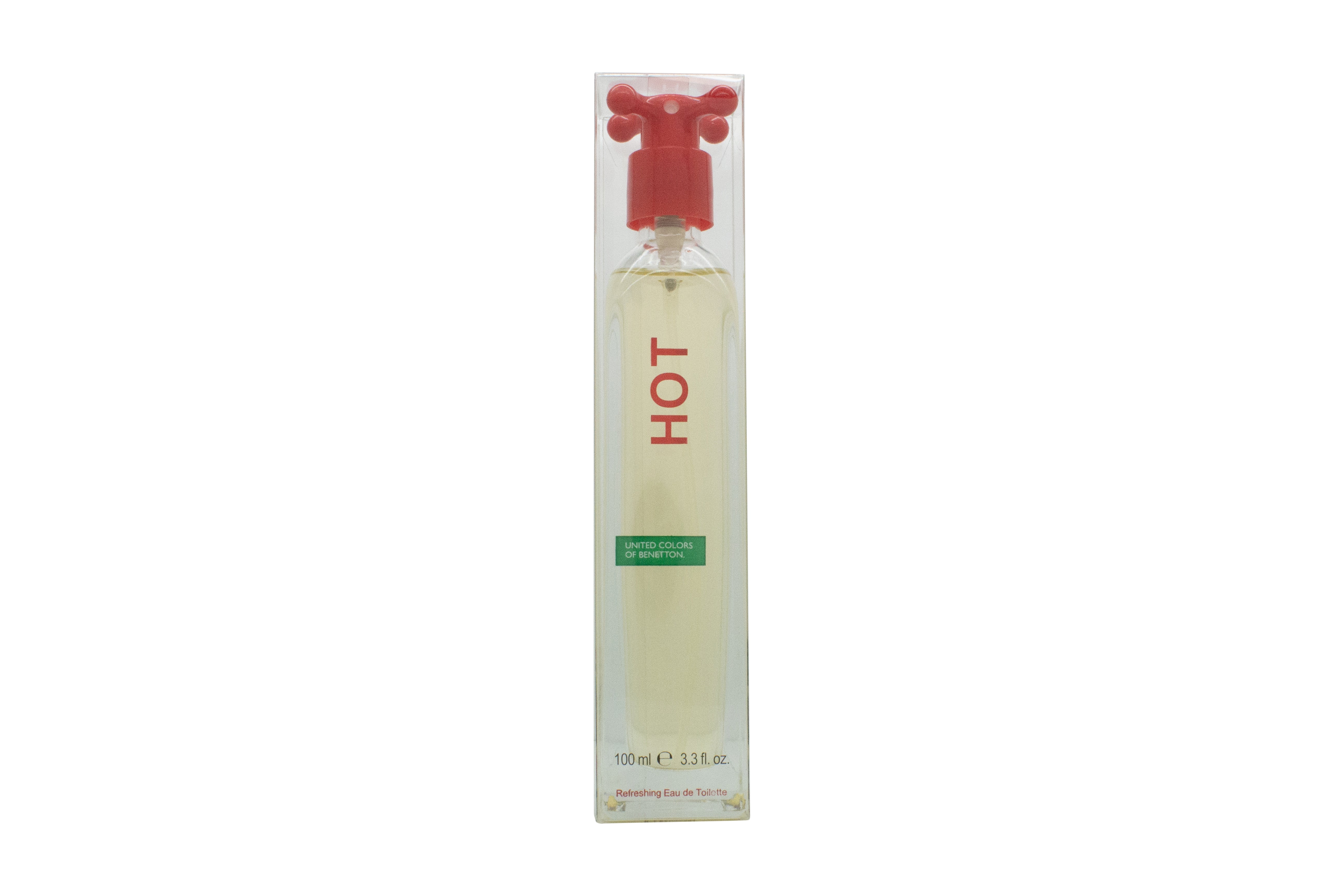 Benetton Hot Eau de Toilette 100ml Spray - Neue Edition