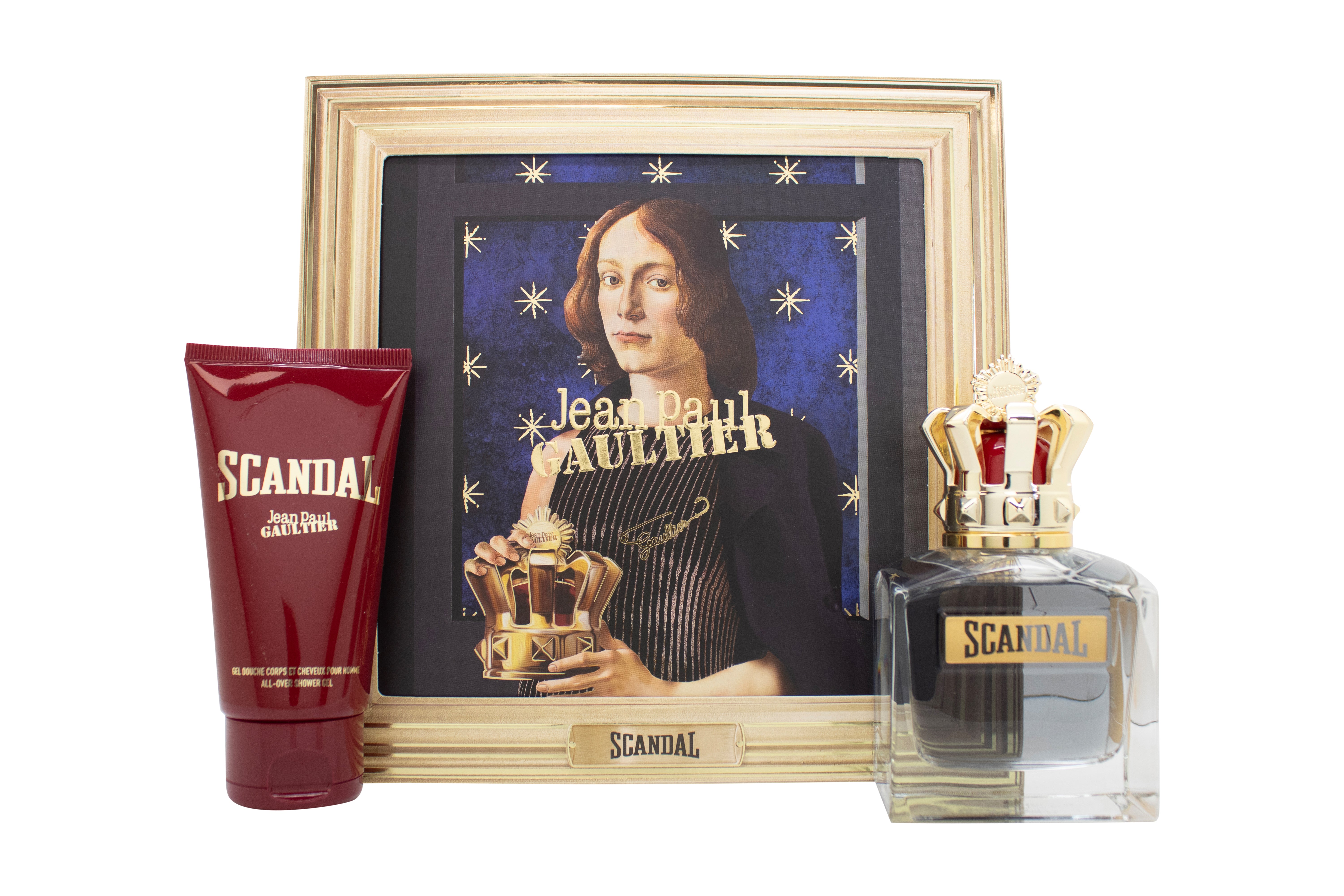 Jean Paul Gaultier Scandal Pour Homme Geschenkset 100ml EDT + 75ml Douchegel