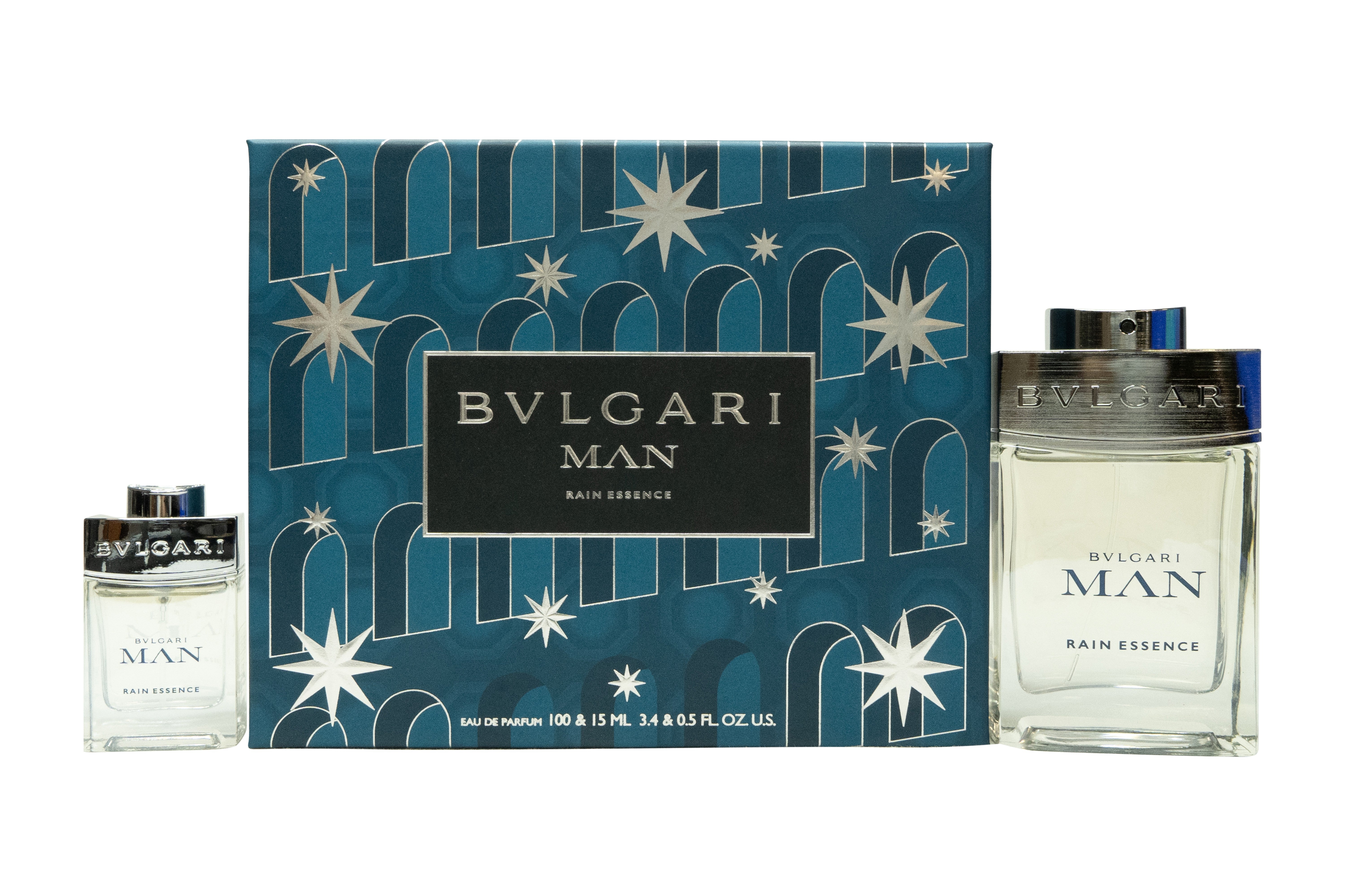 Bvlgari Man Rain Essence Geschenkset 100ml EDP + 15ml EDP