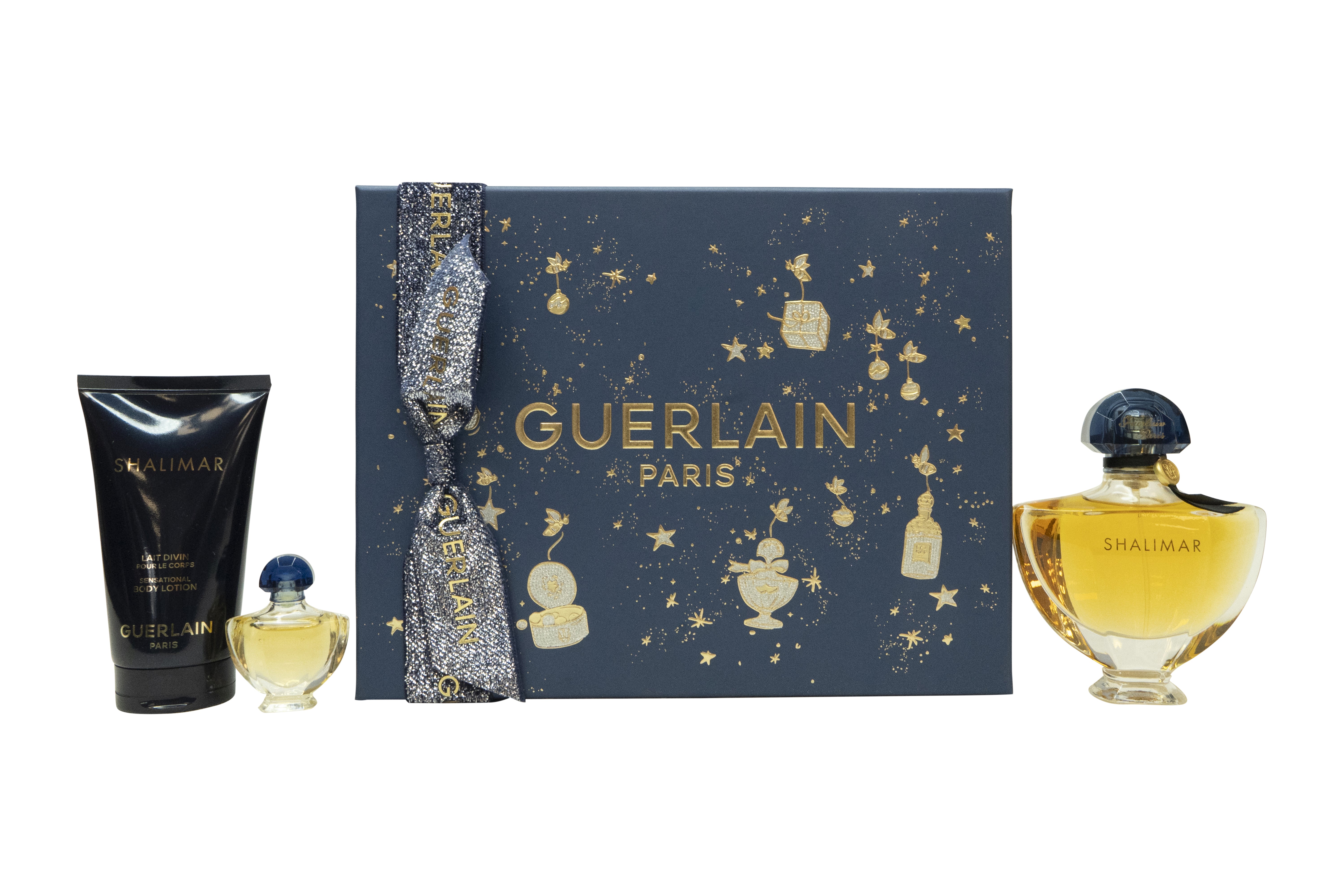 Guerlain Shalimar Geschenkset 50ml EDP + 75ml Body Lotion + 5ml EDP