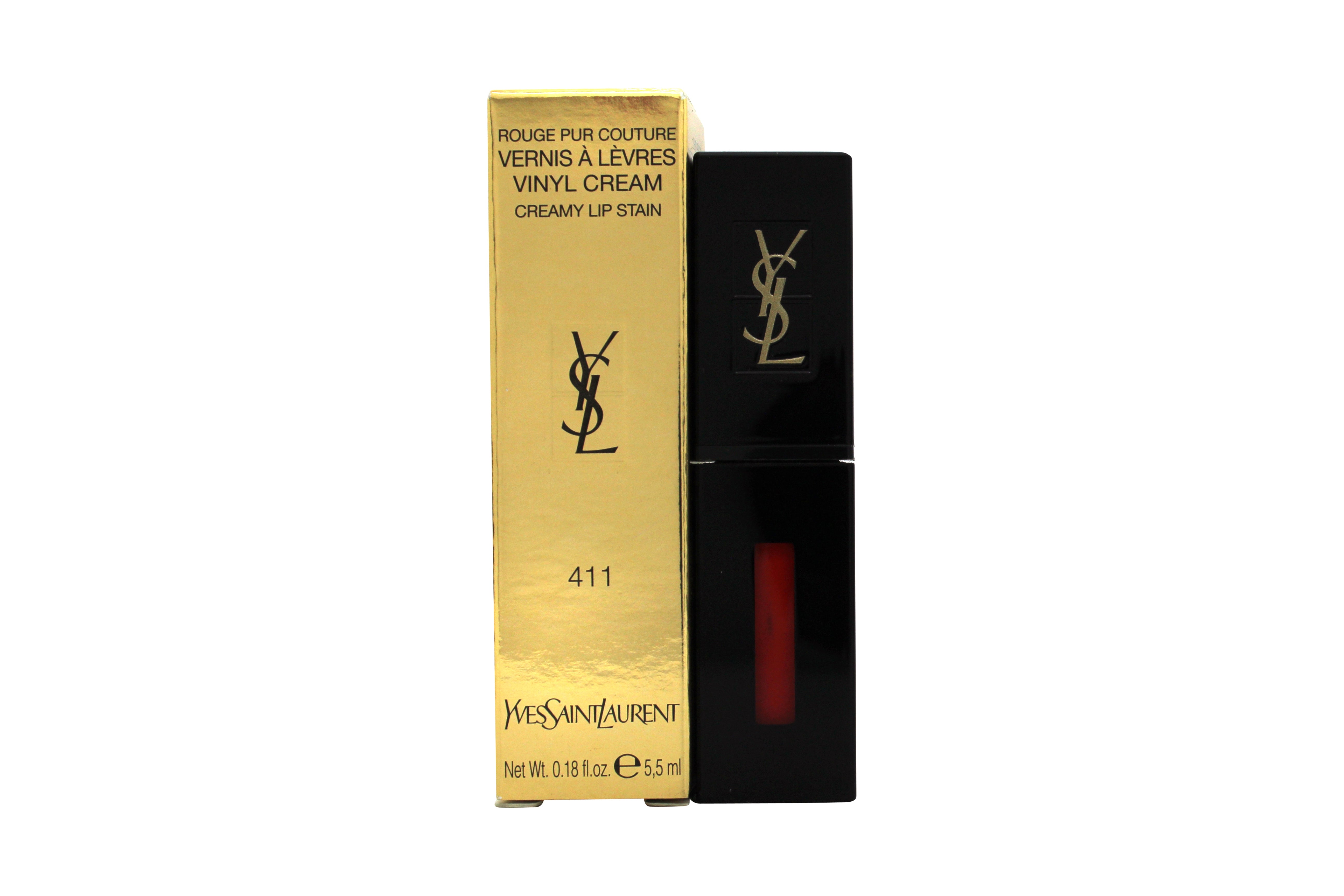 Yves Saint Laurent Vernis à Lèvres Vinyl Cream Liquid Lipstick 5.3ml - 411 Rhythm Red