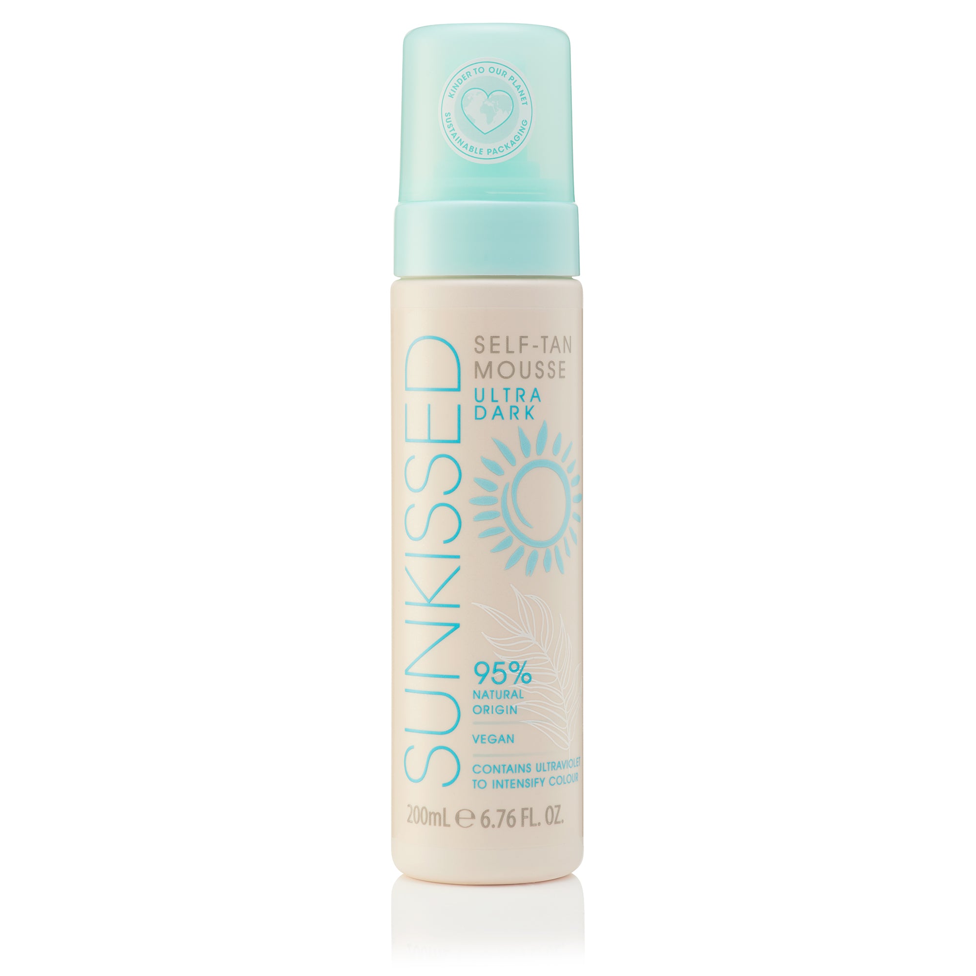 Sunkissed 95 Percent Natural Self Tan Mousse 200 ml - Ultra Dark